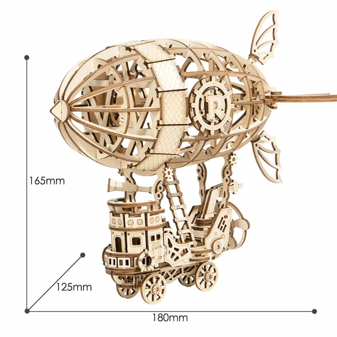 Rolife Puzzle 3D de Madera Kit de Maquetas Madera Kits para Adultos (Airship)
