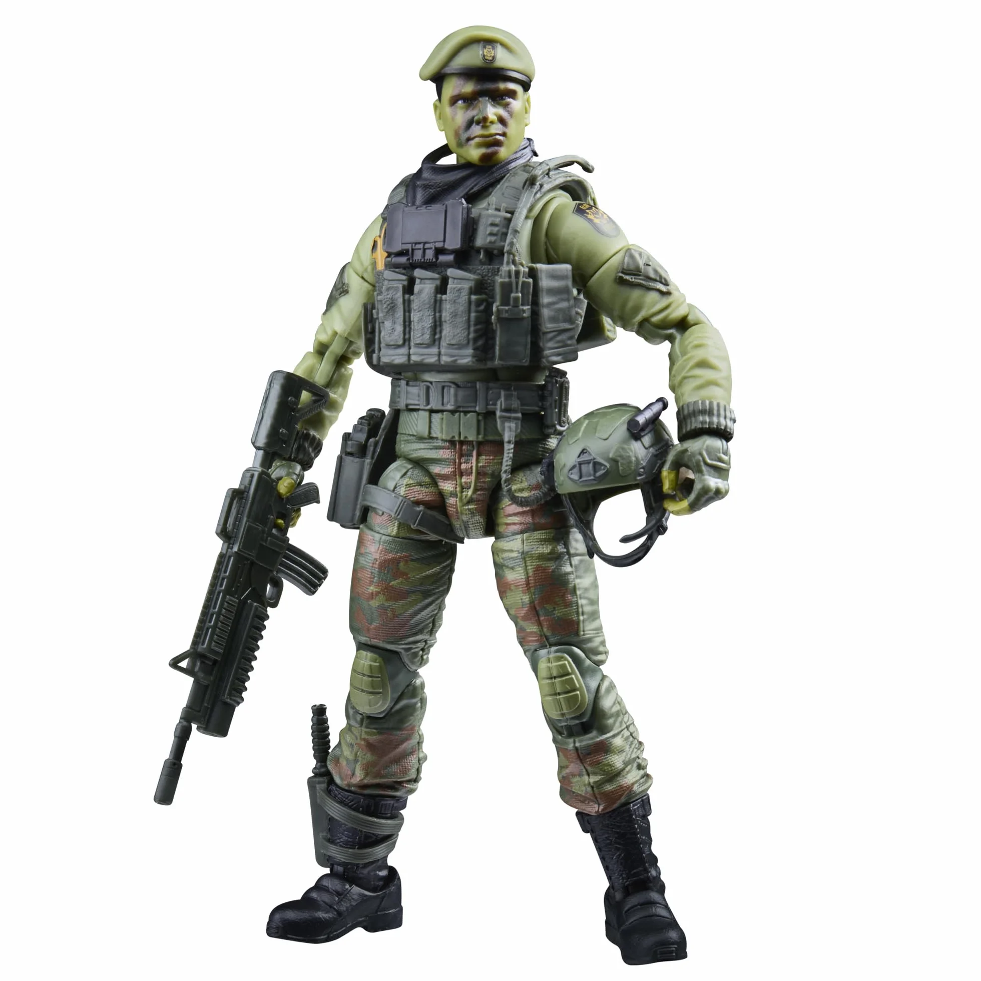 G.I. Joe Classified Series, Legacy Collection, Soldado de acción - Fuerzas Especiales, Set de Figura Coleccionable de 15 cm con 16 Accesorios