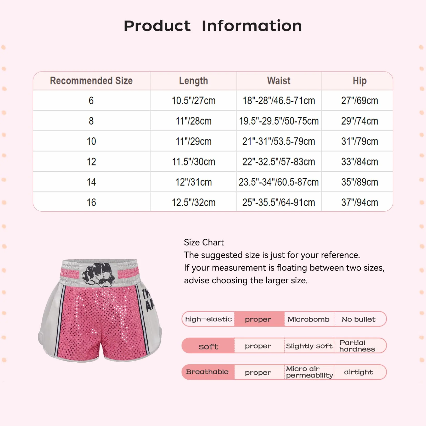 Pantalones cortos de artes marciales para niños kickboxing muay thai boxeo