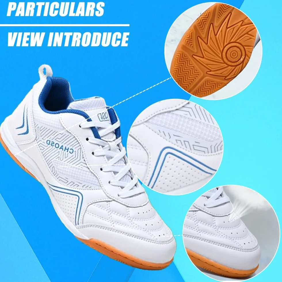 Hixingo Zapatillas Deportivas Hombre Anti-Slip Corte Running Bádminton Tenis Interior Exterior