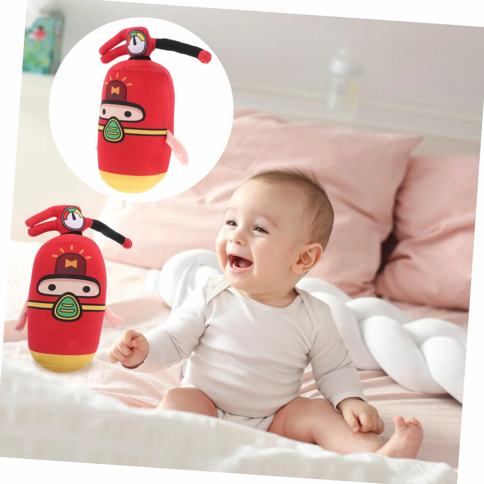 YARNOW Almohada De Extintor De Incendios Juguete De Extintor Juego De Peluche Juguetes De Tela