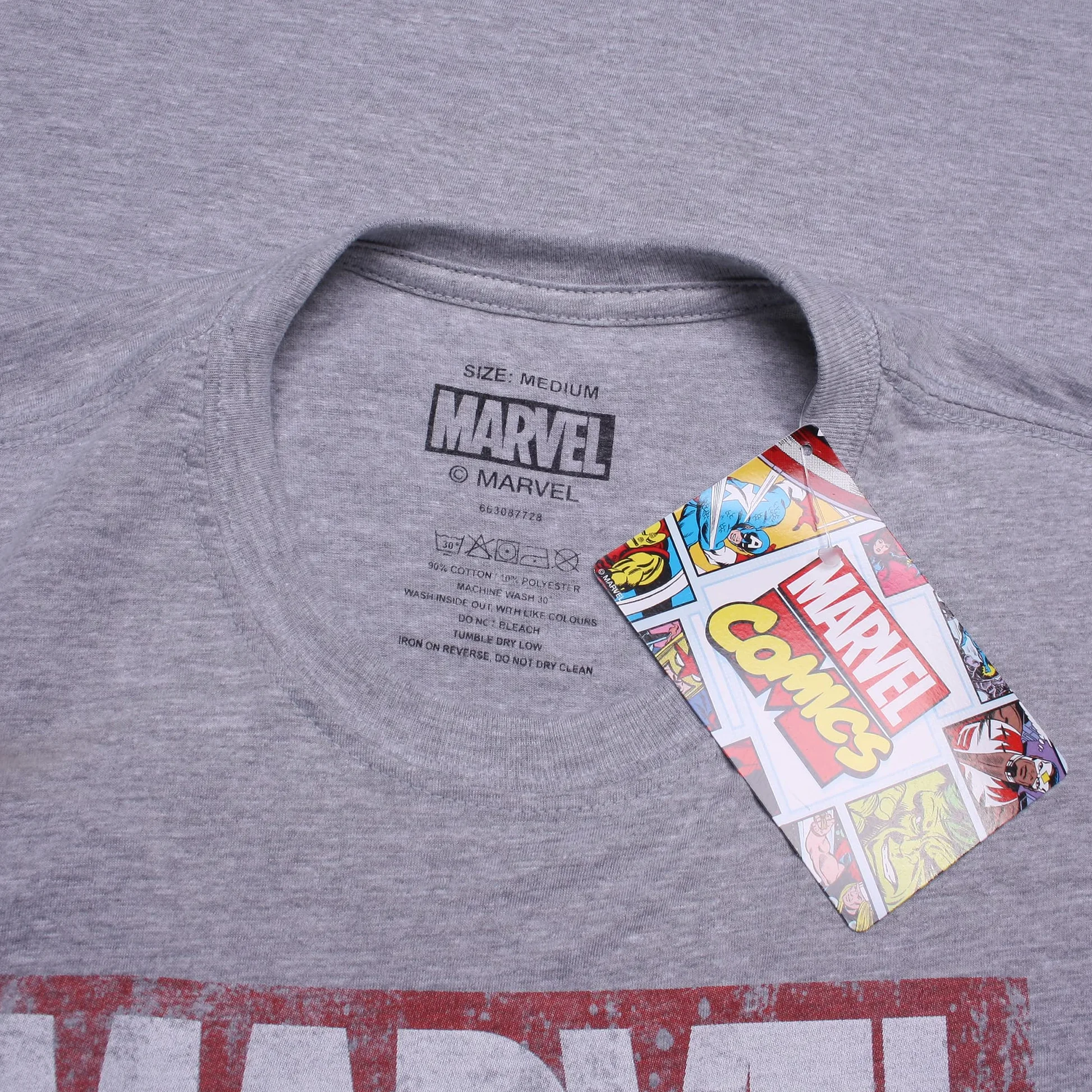 Marvel Camiseta Hombre Pack de 1