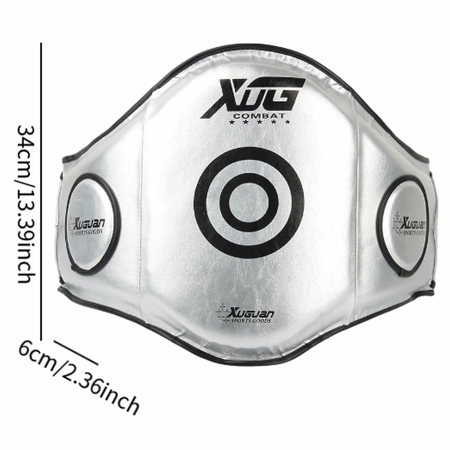 Protector del Cuerpo de Boxeo, Almohadilla de Protección del Vientre para Entrenamiento de Sanda MMA Kick Boxing