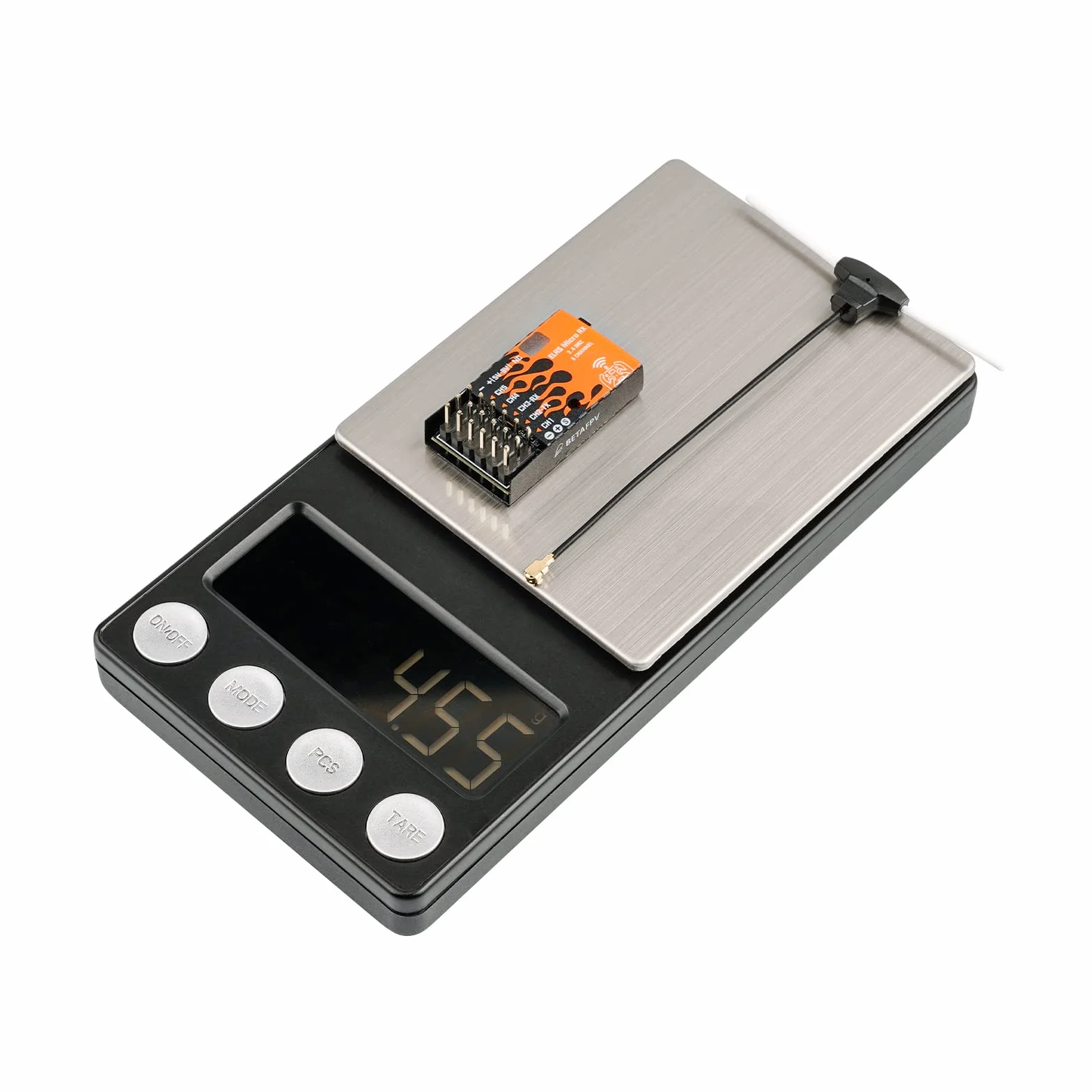 BETAFPV ELRS Micro Receptor Soporte 5CH PWM Salidas Función a Prueba de fallas con IPEX MHF T Antena para multirrotores Helicópteros de ala Fija RC Coches Barcos Fácil de Instalar Plug and Play