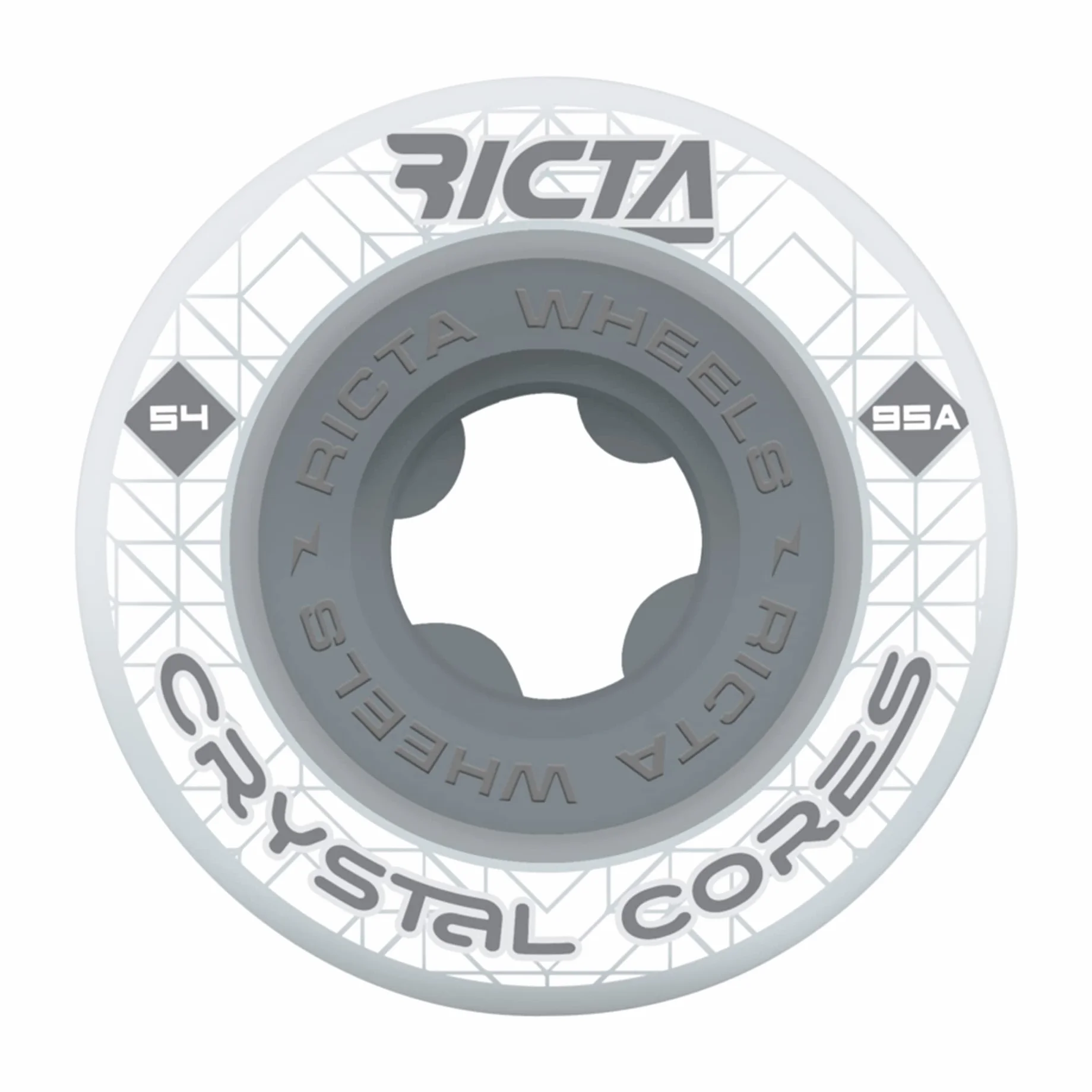 RICTA Wheel Dynamics Crystal Cores 95a - Ruedas Juventud Unisex