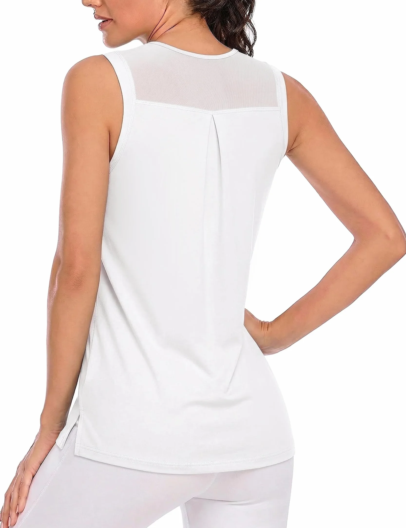 Camiseta Tirantes Mujer Deportiva sin Mangas Gimnasia Yoga Corriendo