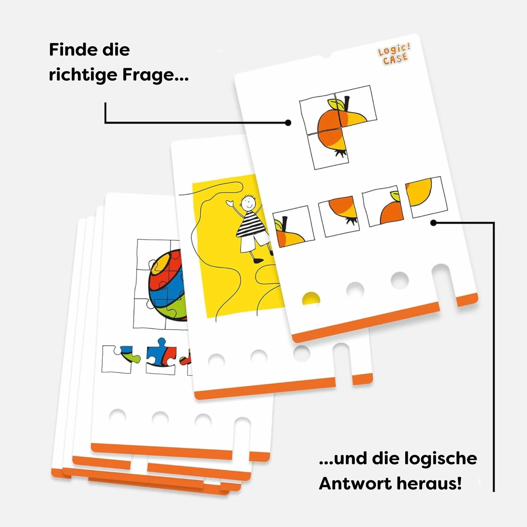 HABA LogiCASE Set de Iniciación 4+ Juego Educativo
