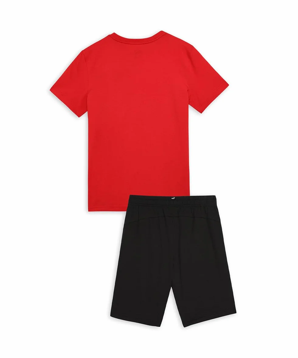 PUMA Minicats Ess Tee And Shorts Set Infantil Unisex