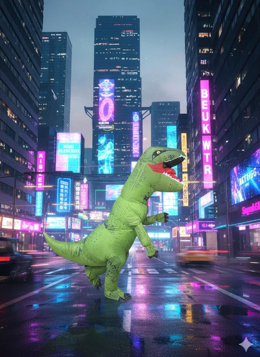A2Z Disfraz inflable de dinosaurio para adultos con ventilador y caja de batería, divertido disfraz de T-Rex verde para hombres y mujeres, fiestas de Halloween, festivales, cosplay, carnavales, talla