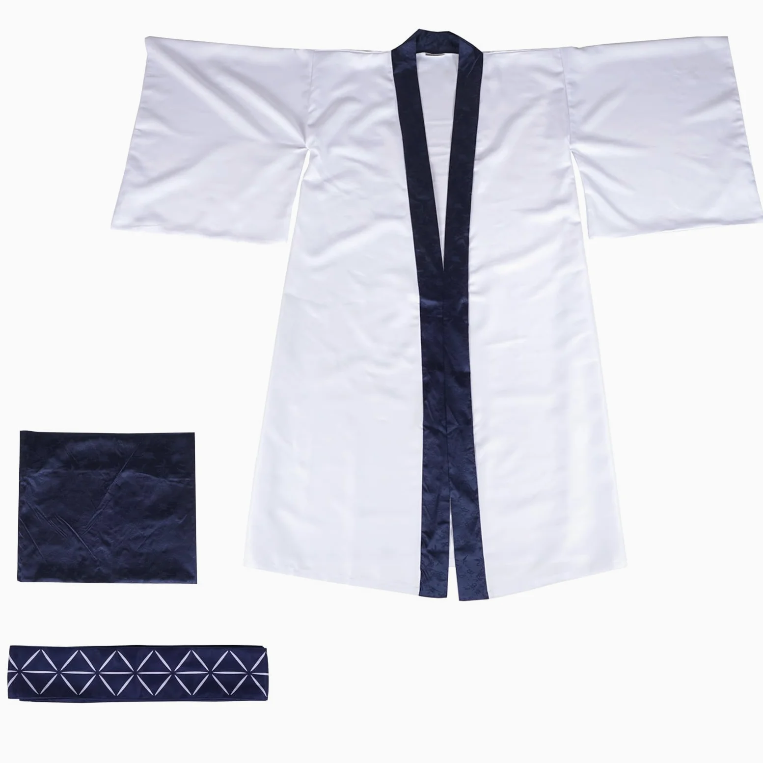 CoolChange Kimono de Ryomen Sukuna | Disfraz de cosplay para fans de Jujutsu Kaisen | con tatuaje facial | Tallas: S - XL