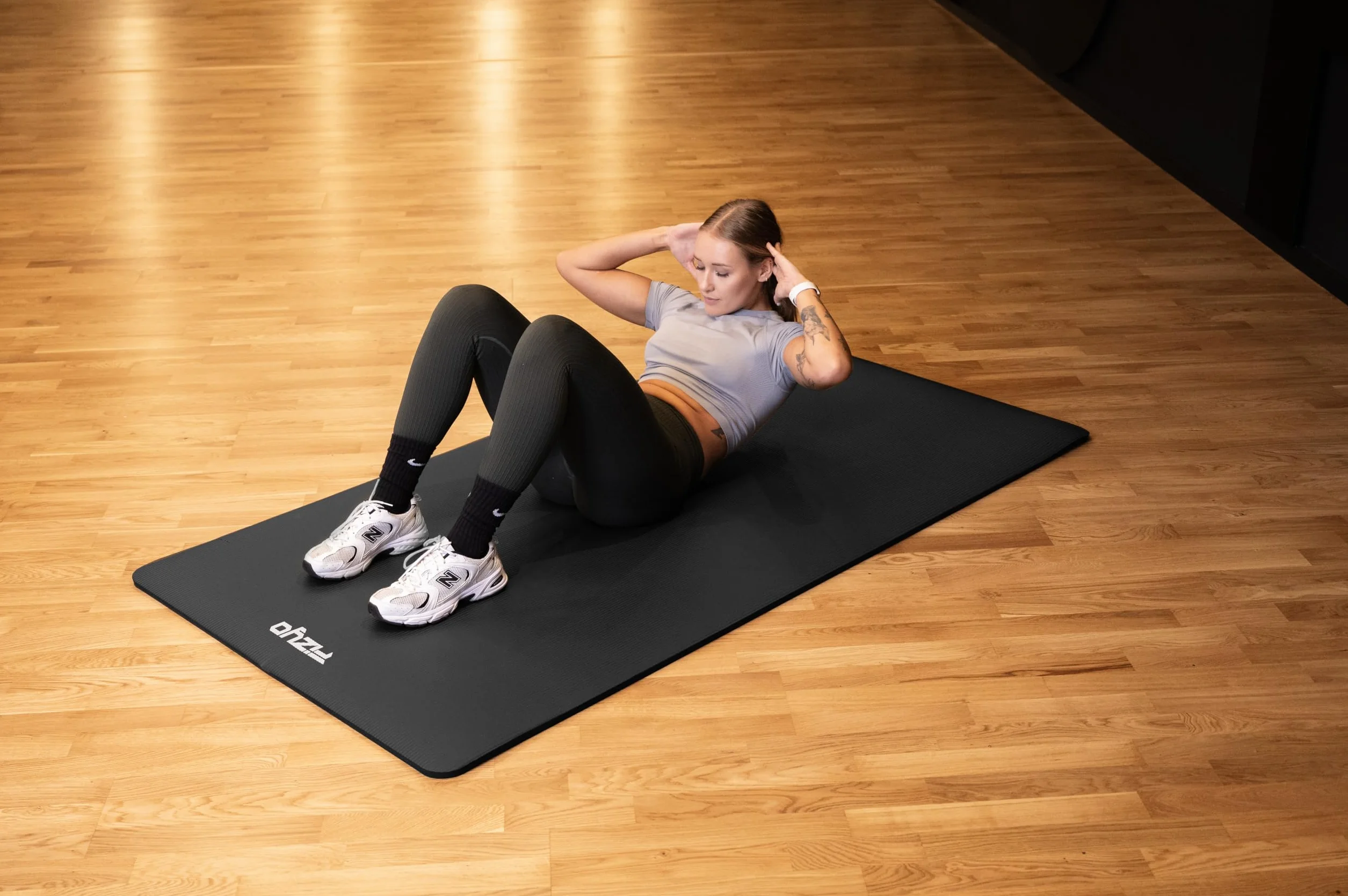Fizyo Esterilla de Yoga Antideslizante NBR 190 x 60 cm para Pilates y Fitness