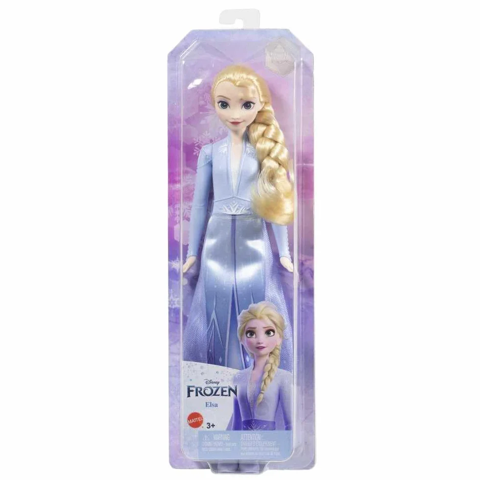 Mattel Disney Frozen 2 Elsa viajera Muñeca con look de viaje, juguete +3 años (HLW48)