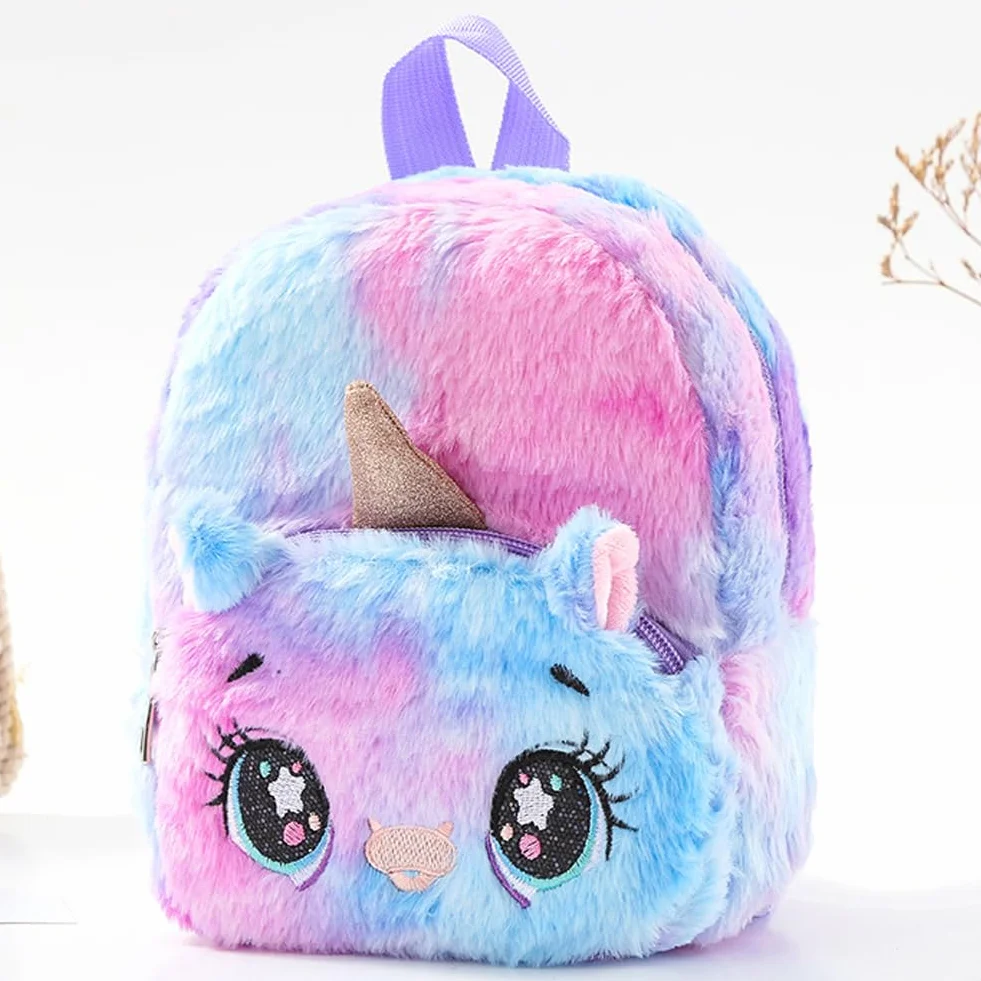 Unicornio Peluche Mochila para Niño Mochila Escolar Bolsa de Viaje
