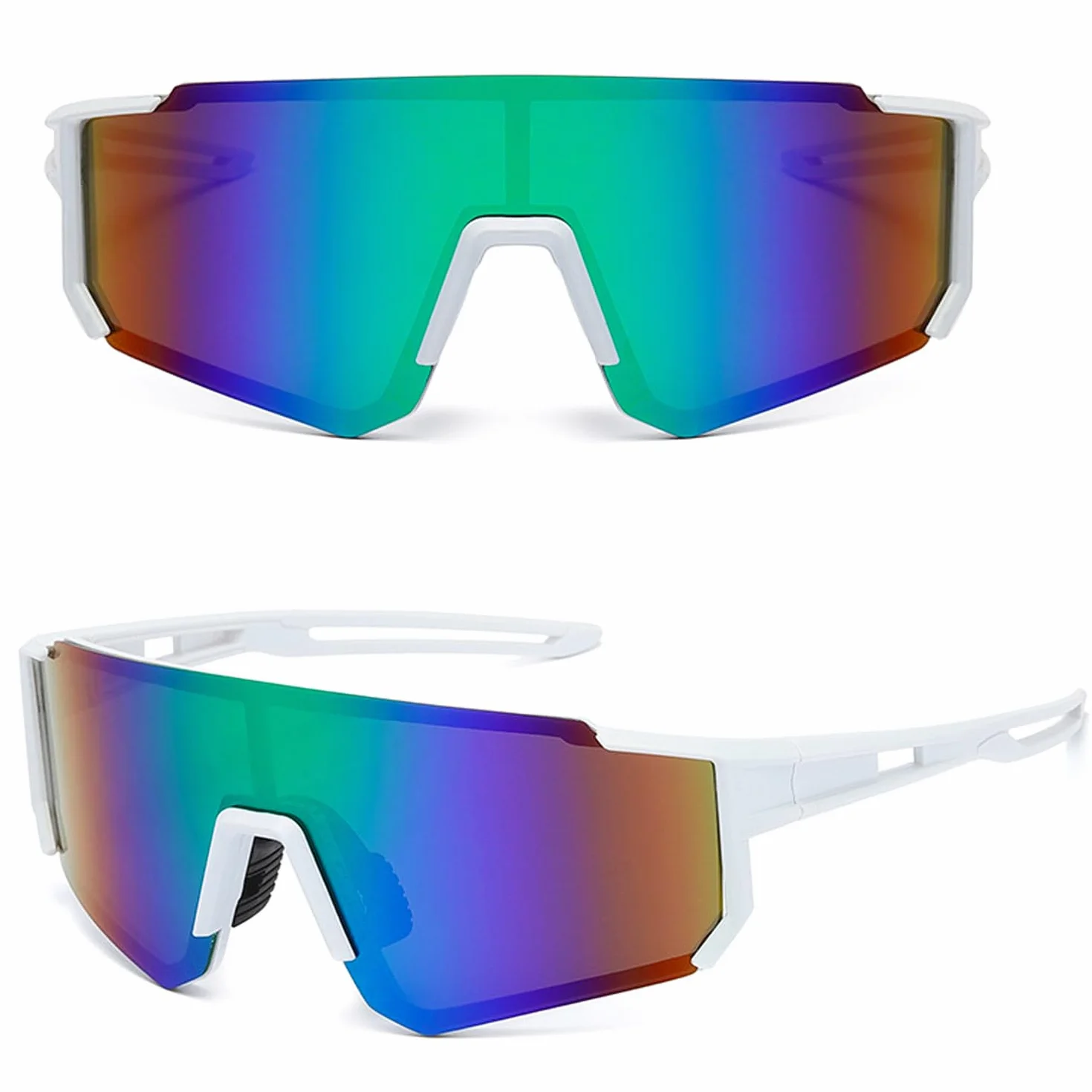 Gafas de Sol Deportivas Polarizadas UV400 para Hombre Mujer Carreras Ciclismo Esquí