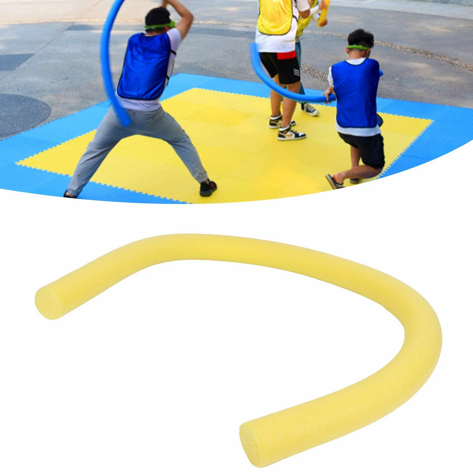 Generic Swim Noodle - Palo Flotante Suave para Juegos con los Ojos Vendados y Natación, 1 Paquete para Juegos de Agua en la Piscina para Niños
