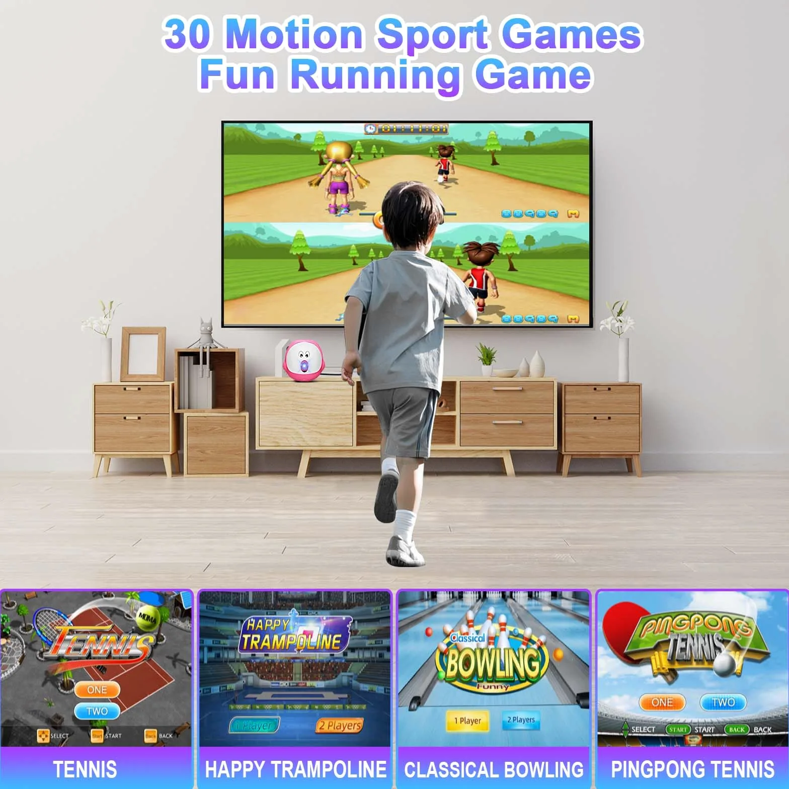 Consola de juegos para niños y adultos, sistema de videojuegos retro con 100+ juegos,17 juegos AR de cámara, 2 controladores de juegos,Salida HD, regalo de juguete para niños y niñas a partir