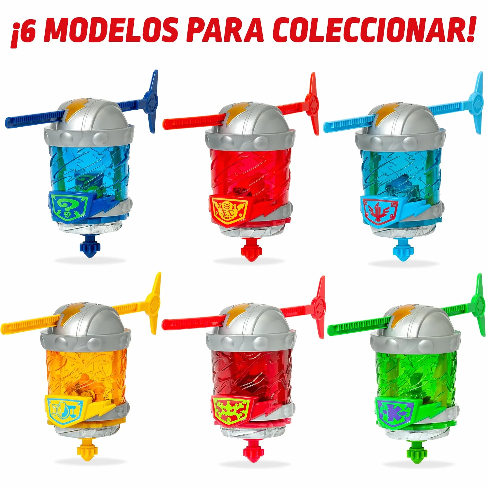 SUPERTHINGS KAZOOM Power – Kazoom Spinner – Enigma. Incluye 1 Cápsula Kazoom, 1 peonza Kazoom y 1 Tira.