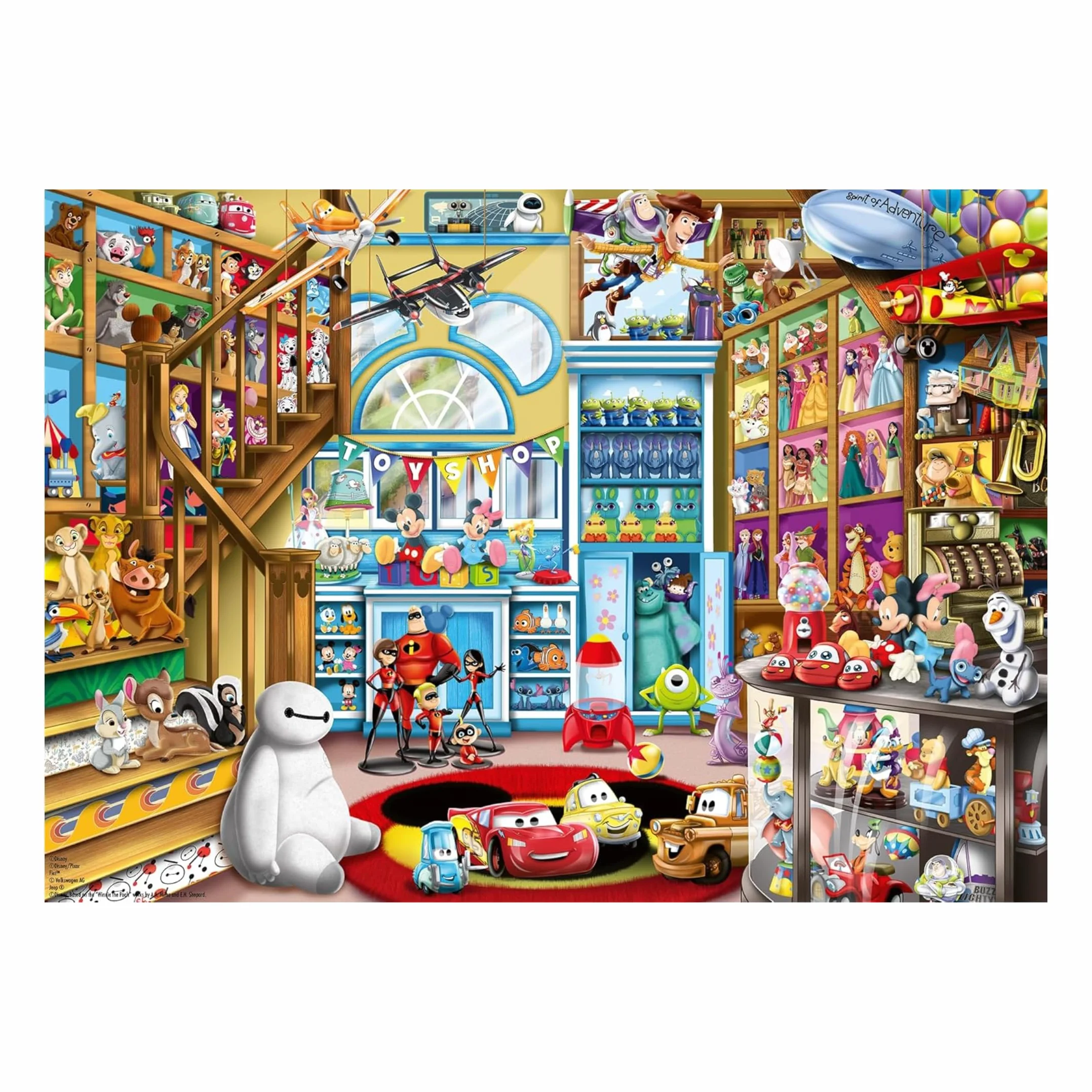 Ravensburger Puzzle 1000 Piezas Disney 70x50 cm Rompecabezas Adultos