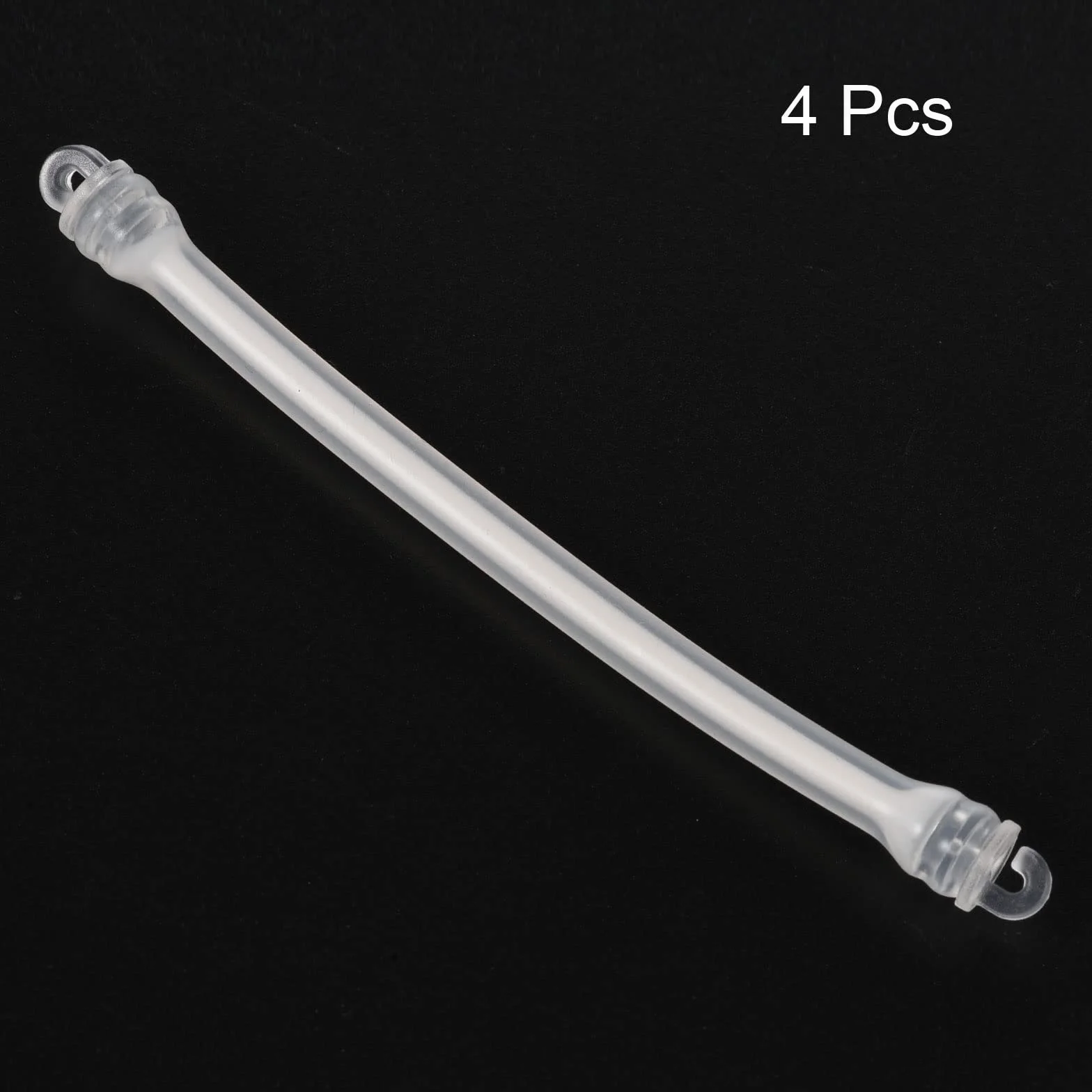 PATIKIL Tenis Amortiguador 4 Paquete Silicona Vibraciones Impacto Absorción Raqueta Cuerda Amortiguación Blanco