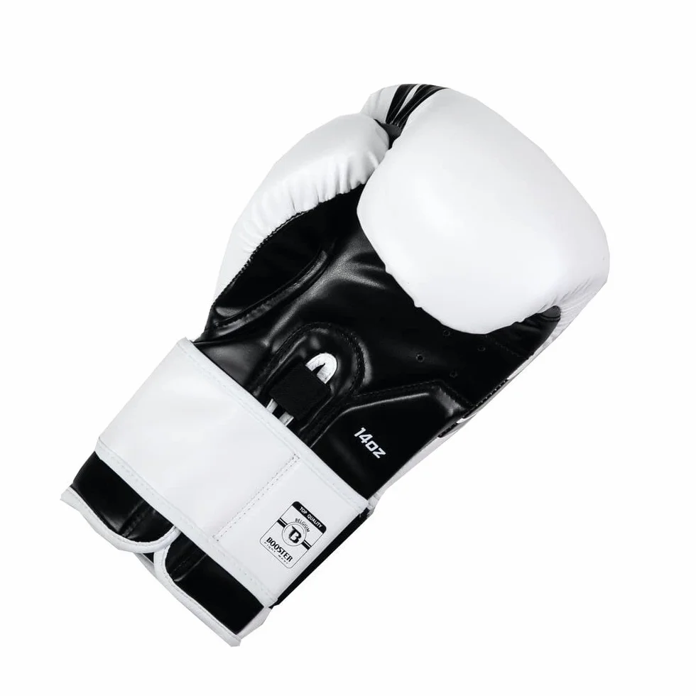 Booster Fightgear BG Premium Striker 2 bokshandschoenen Wit Zwart