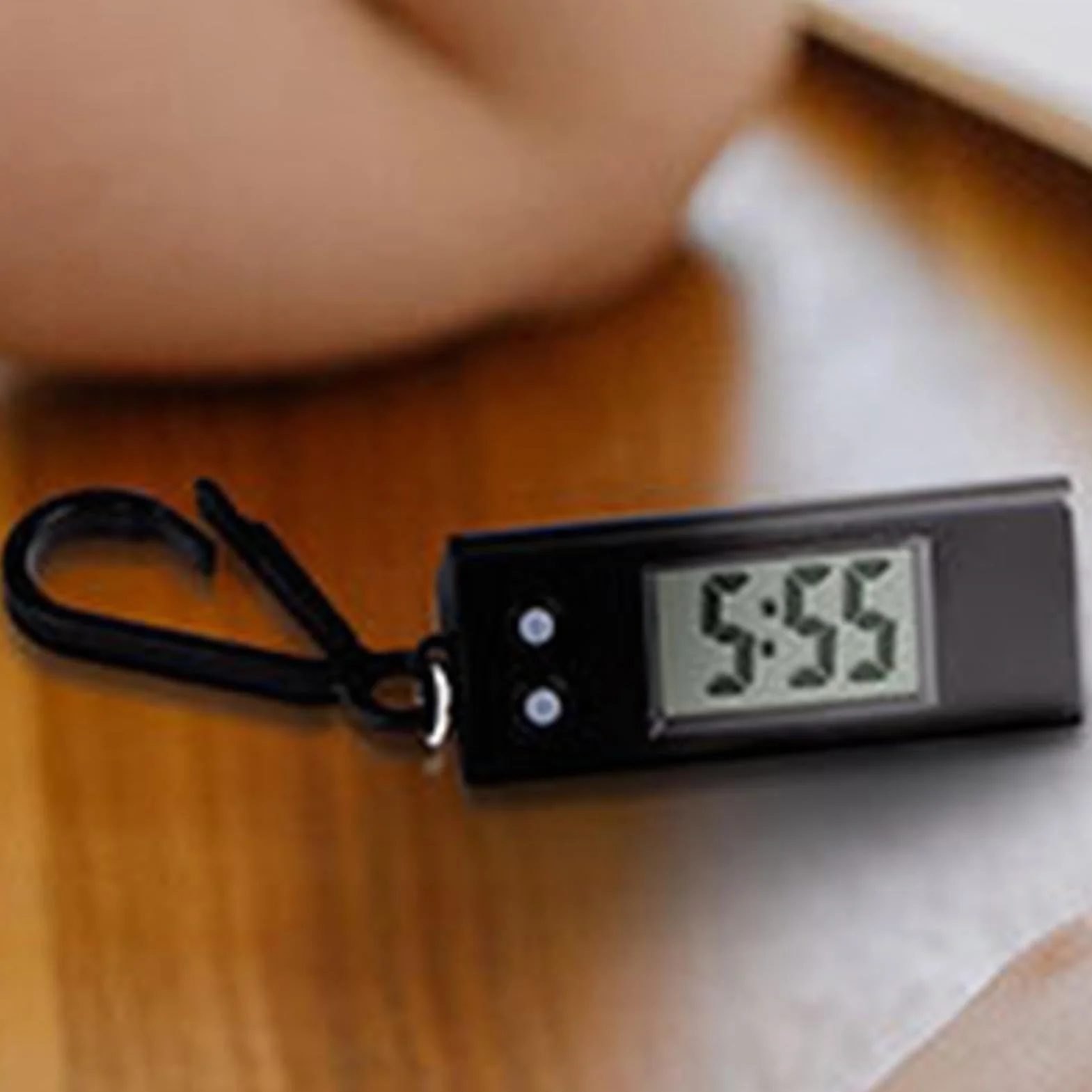 Llavero Reloj de Bolsillo Digital con Pantalla para Mochilas