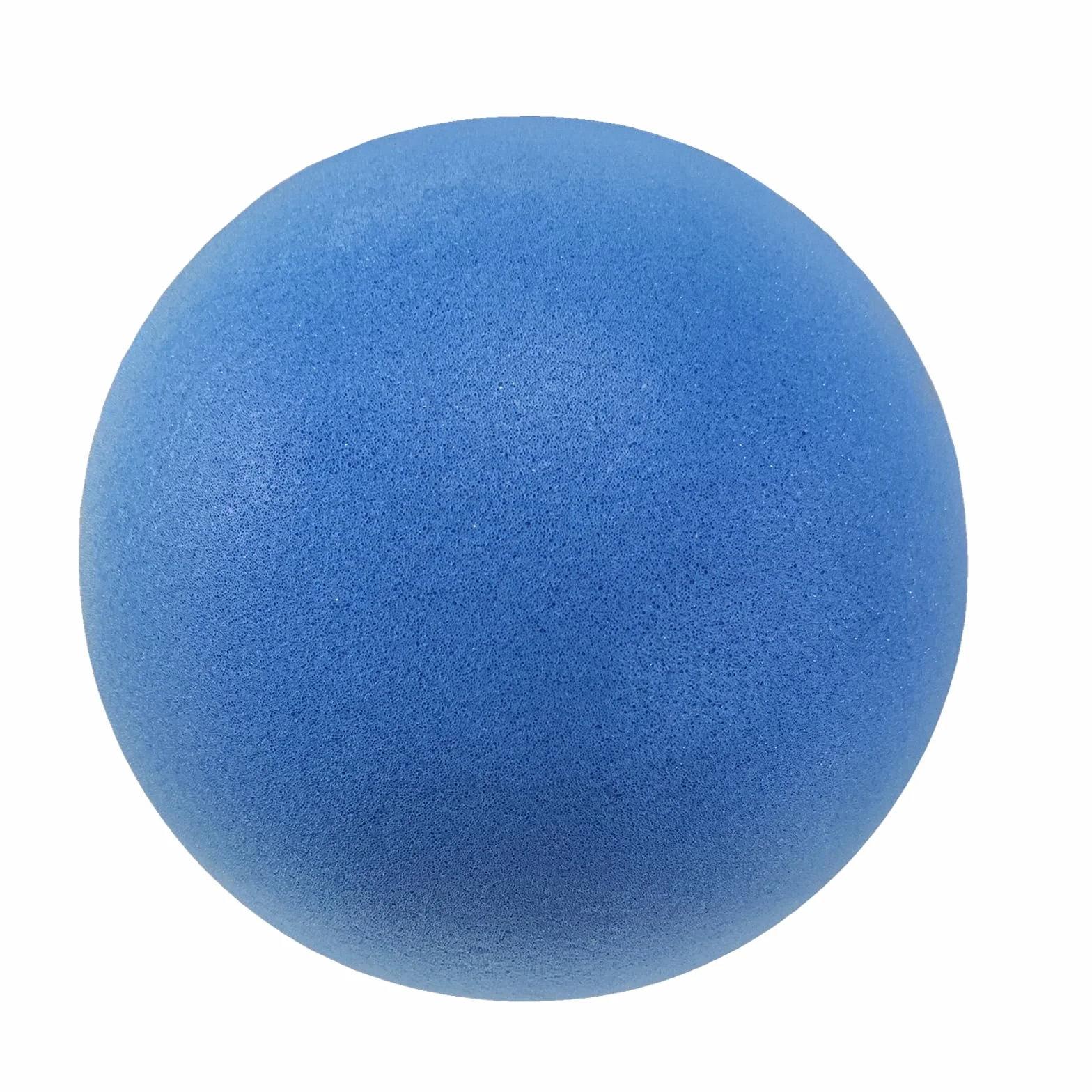 Pelota de Espuma Suave y Silenciosa de 18 cm - Bola de Esponja para Actividades de Interior, Kickball, Dodgeball y Juegos (Azul)