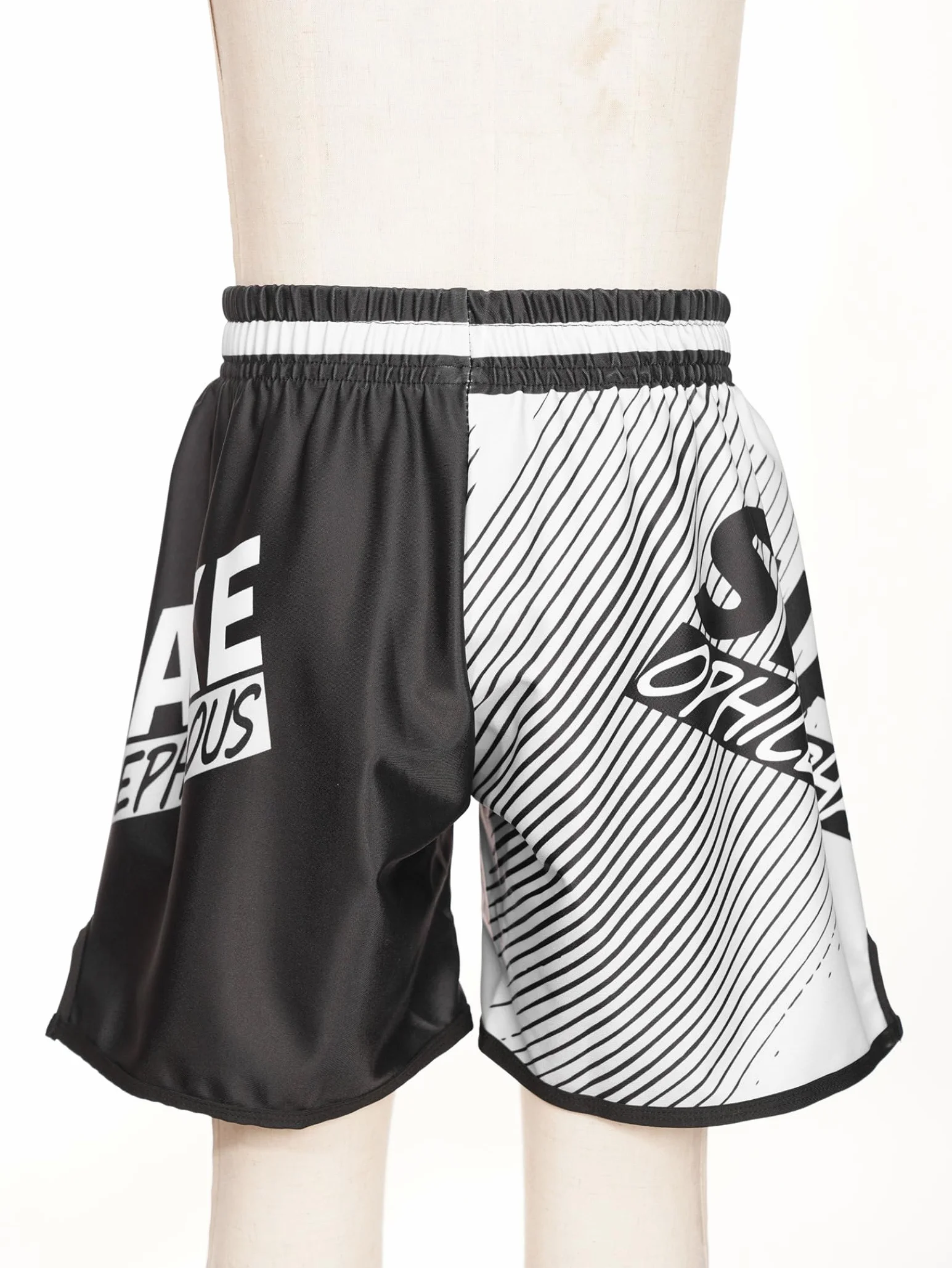 Pantalones Cortos de Muay Thai para Niños Boxeo MMA Entrenamiento Lucha