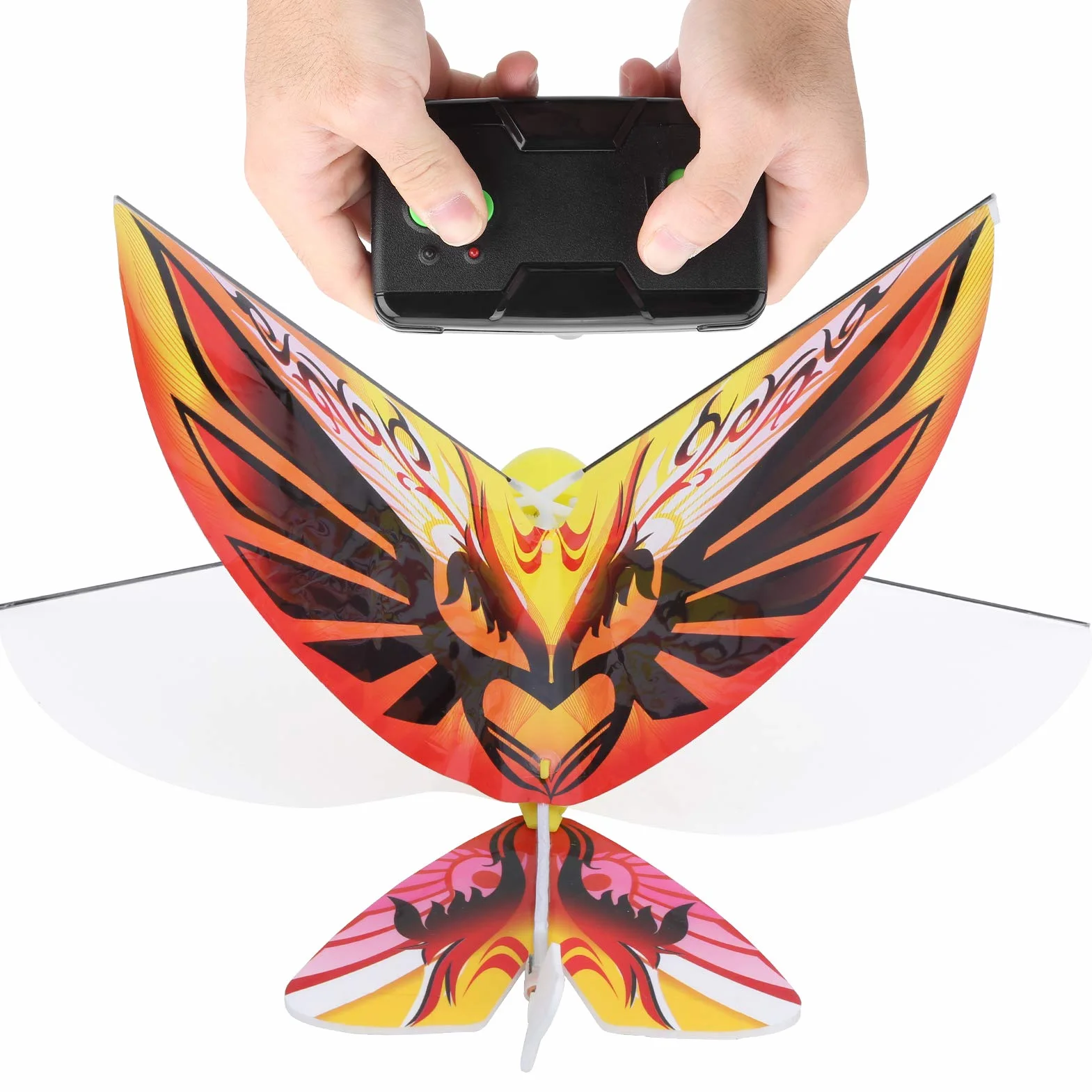 VGEBY Pájaro Biónico Volador, Alta Simulación y Control Remoto 2.4GHz, Juguete para Niños RC, Juguetes Voladores para Regalos, Diversión al Aire, Actividades Familiares