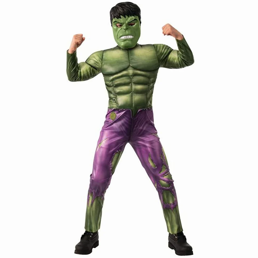 Rubies Marvel Vengadores Niños Disfraces Elegir Hulk Iron Man Capitán América Spiderman