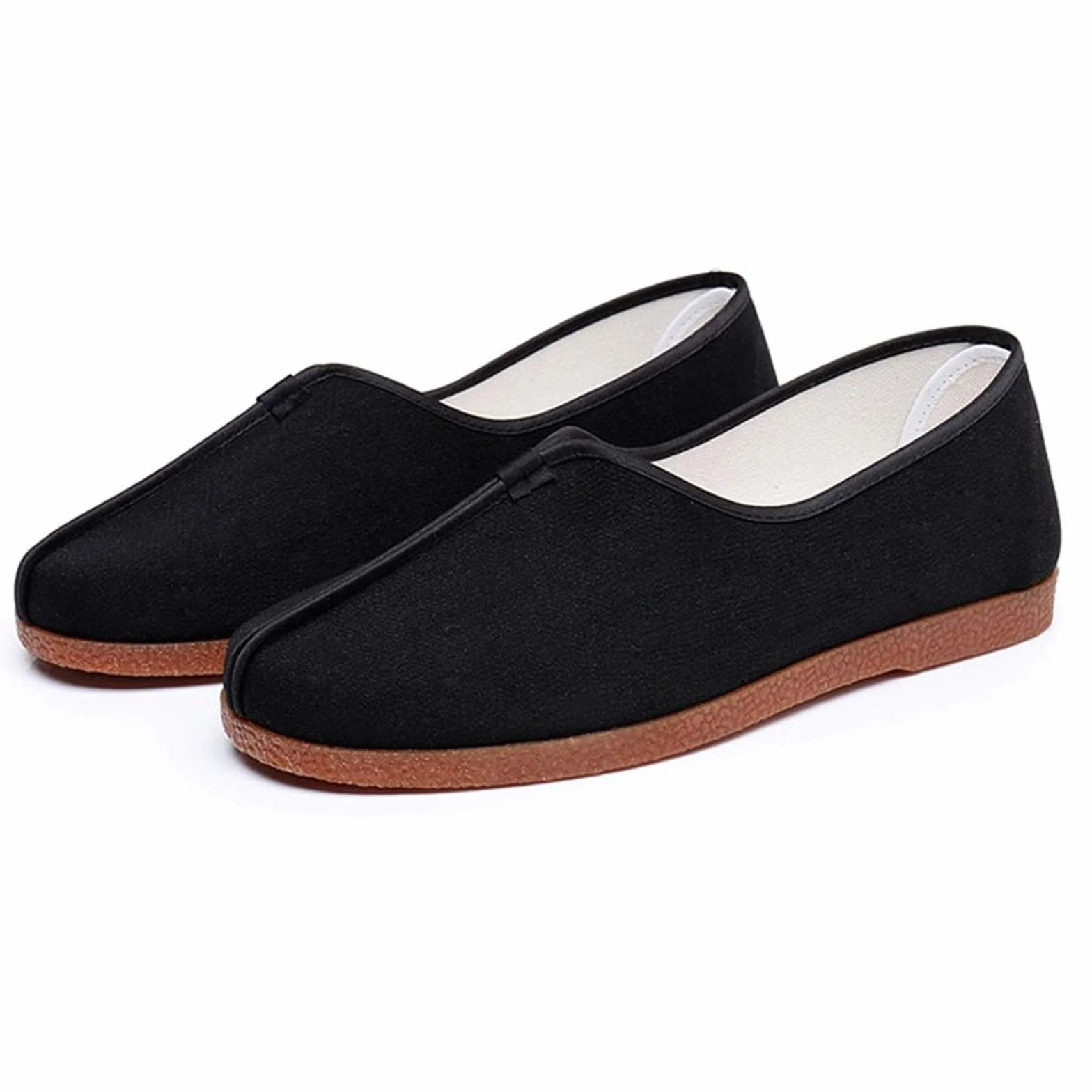 Zapatillas Kung Fu para Hombres y Mujeres Flexibles Artes Marciales Tai Chi Zapatos con Suela de Goma Antideslizante
