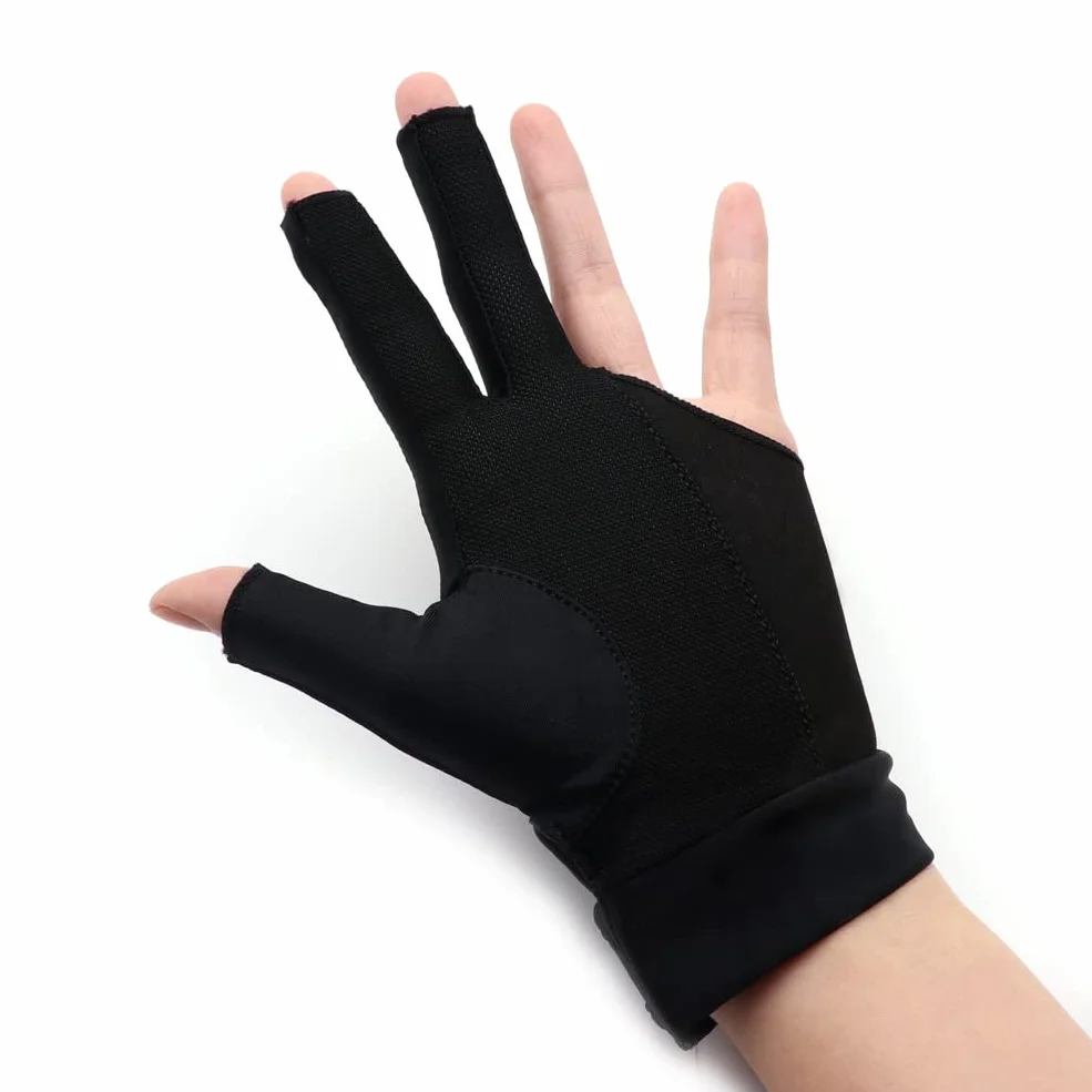 CUESOUL Guantes de Billar Mano Puente Izquierda Derecha para Snooker Carambola