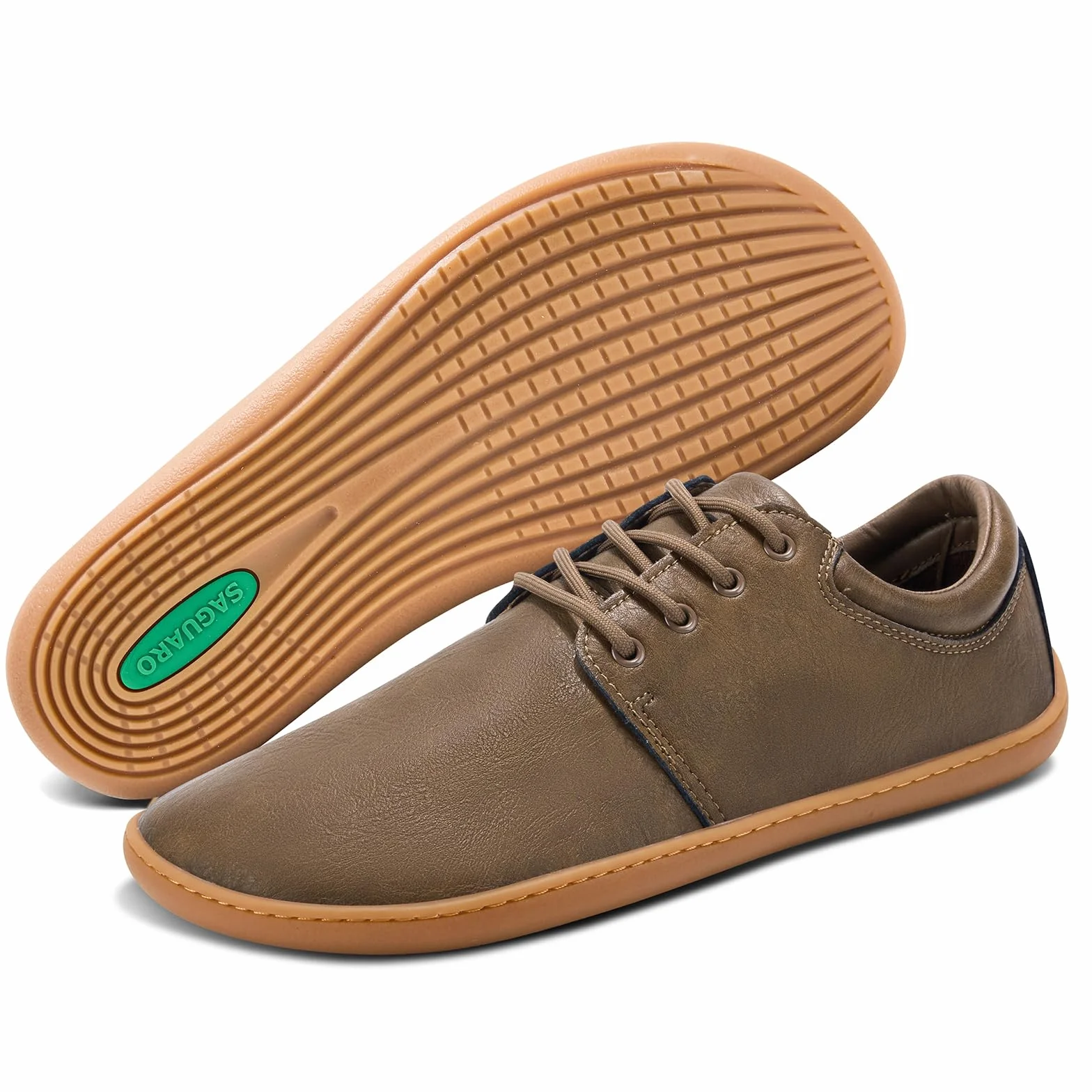 SAGUARO Zapatillas Minimalistas Barefoot Hombre Puntera Ancha Noble II Talla 36-48