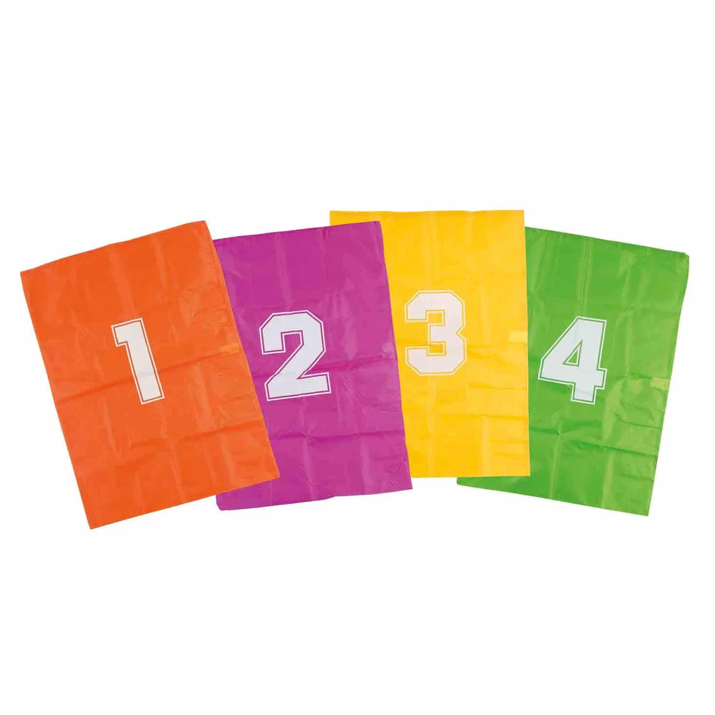 Idena Juego de Sacos Hinchables con 4 Sacos, Cinta de Inicio y Fin