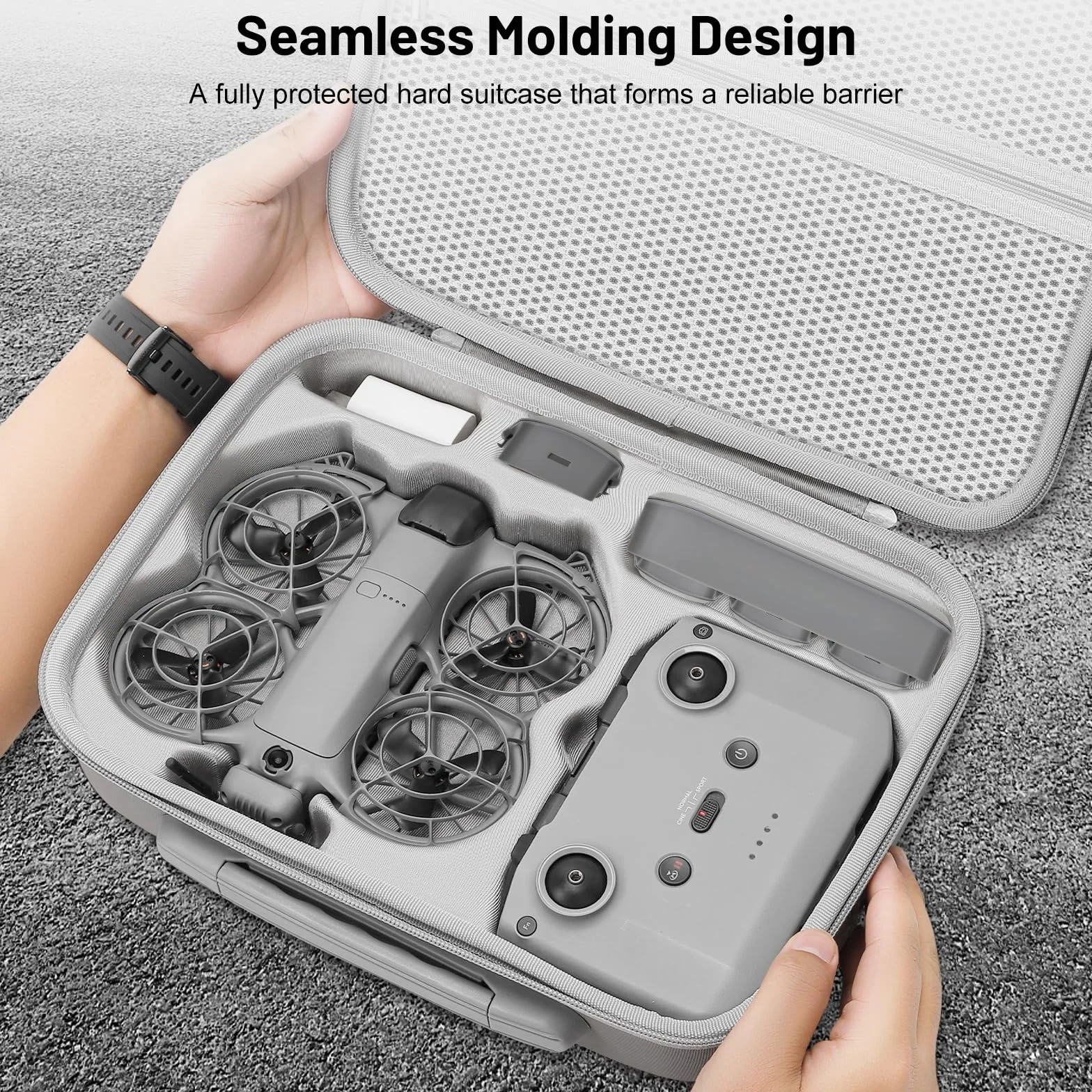 DJI Neo 2 Case, Funda de Transporte para Dron y Controlador RC-N3, Bolsa para Fly More Combo