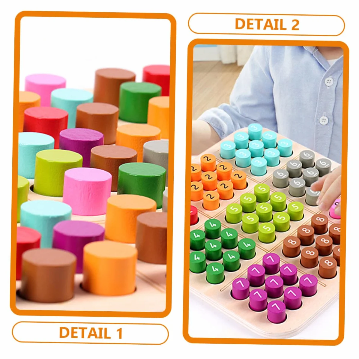 Milisten Juego de Sudoku Educativo para Niños y Niñas, Material Sintético, Desarrolla Habilidades Lógicas, Adecuado para Familias y Grupos, Set de 1 Unidad