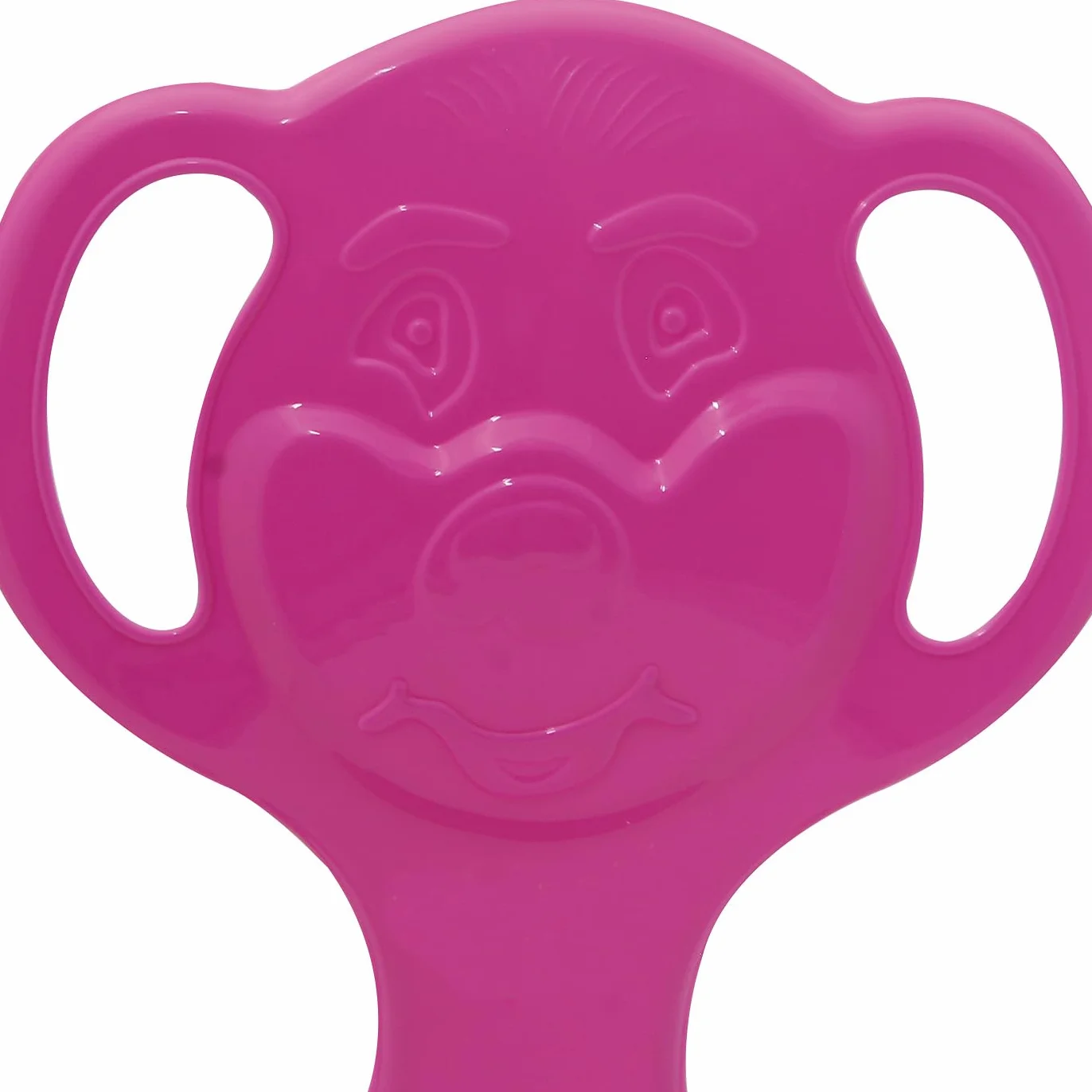 Jamara 460376 - Snow Play Trineo Oso Fucsia – Empuñaduras en Forma de Oso de fácil Agarre, Peso Ligero