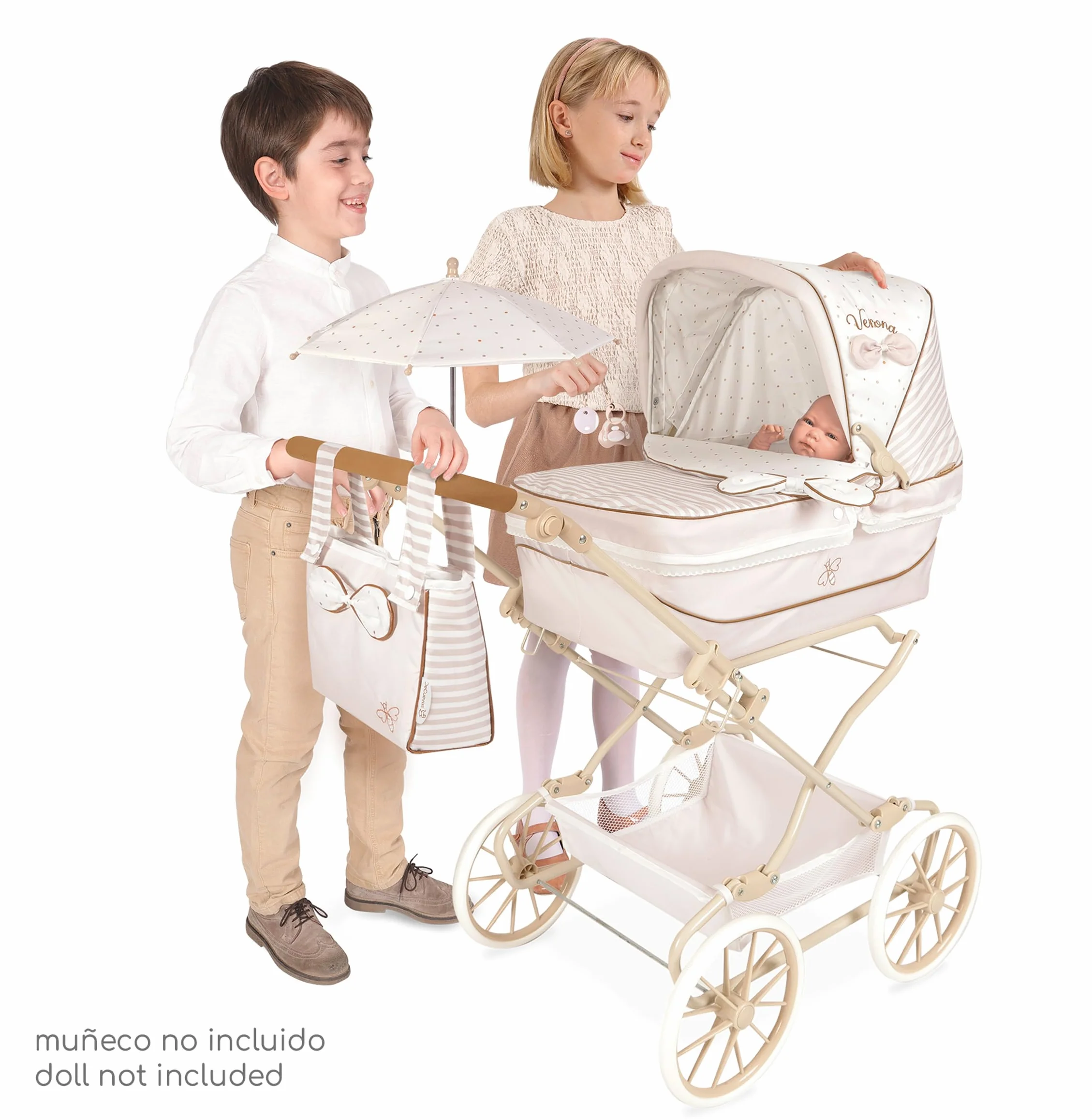 Carrito para Muñecas Decuevas Verona 55 cm