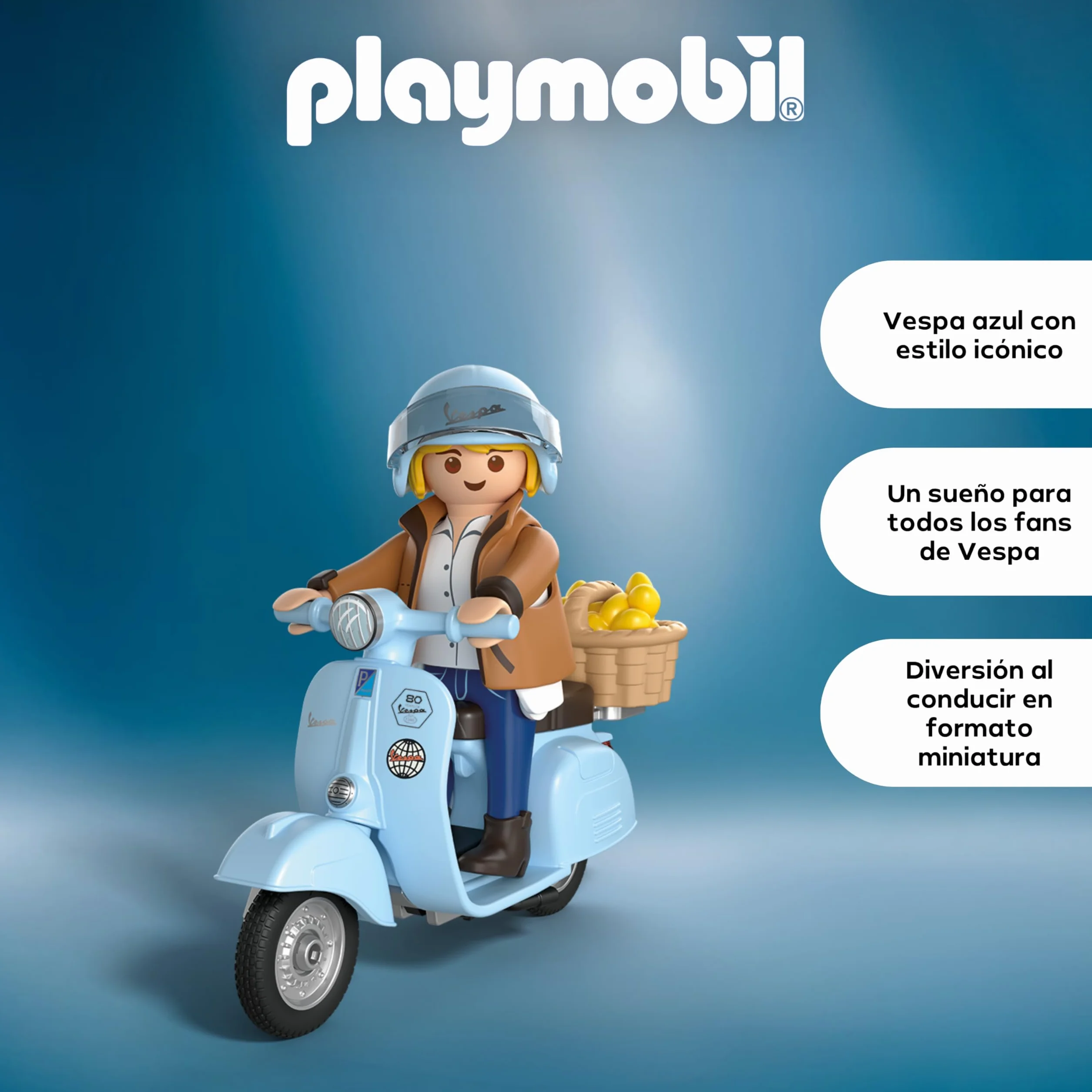 PLAYMOBIL | Vehículos | 80 años de Vespa: Estilo icónico