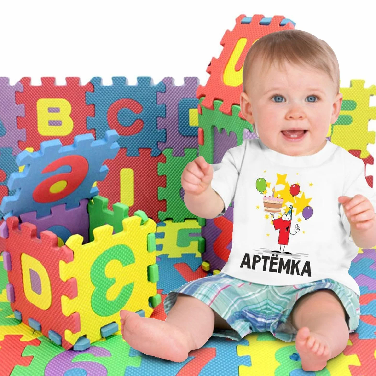Genérico Alfombra de Juego para bebés de 36 Piezas, Alfombra de Juego para niños con Alfabeto y números, Rompecabezas de Piso Grueso de EVA con Antideslizante y Resistente al Agua, Rompecabezas