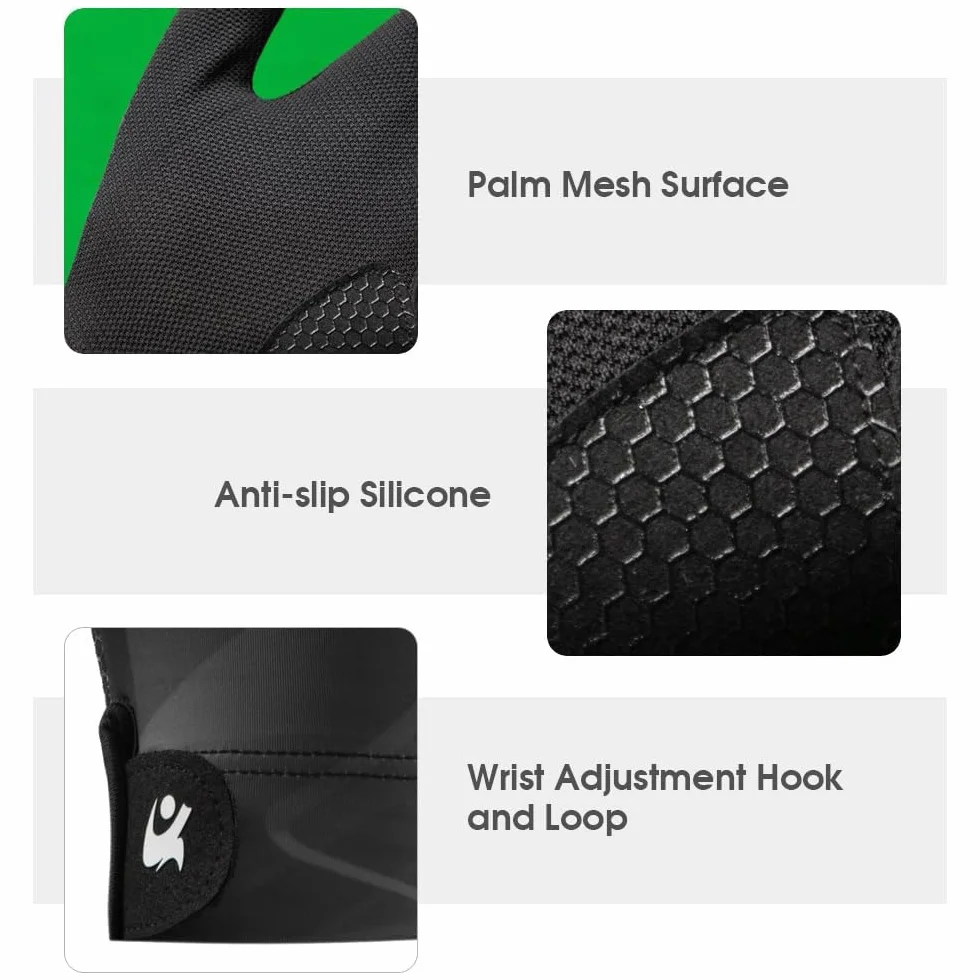 Guantes de Billar Profesionales Transpirables 3 Dedos Accesorio para Mesa Izquierda