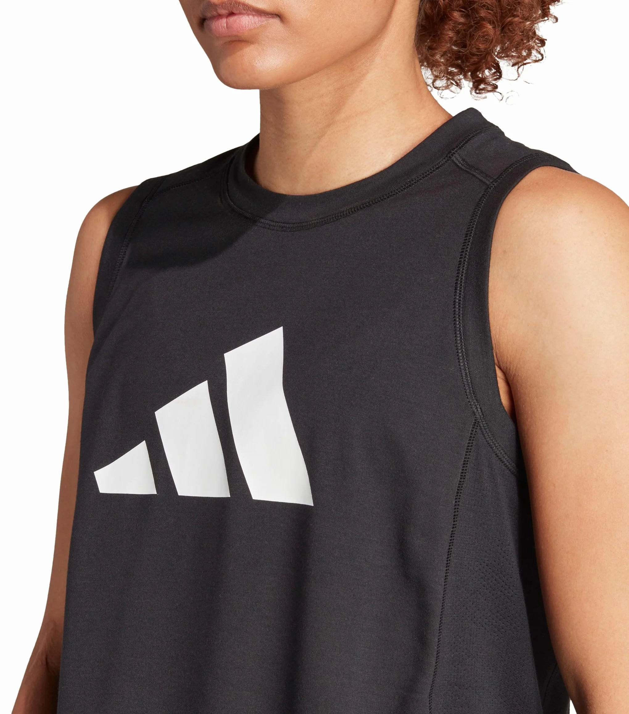 Adidas Train Essentials Big Performance Logo Training Tank Top Mujer