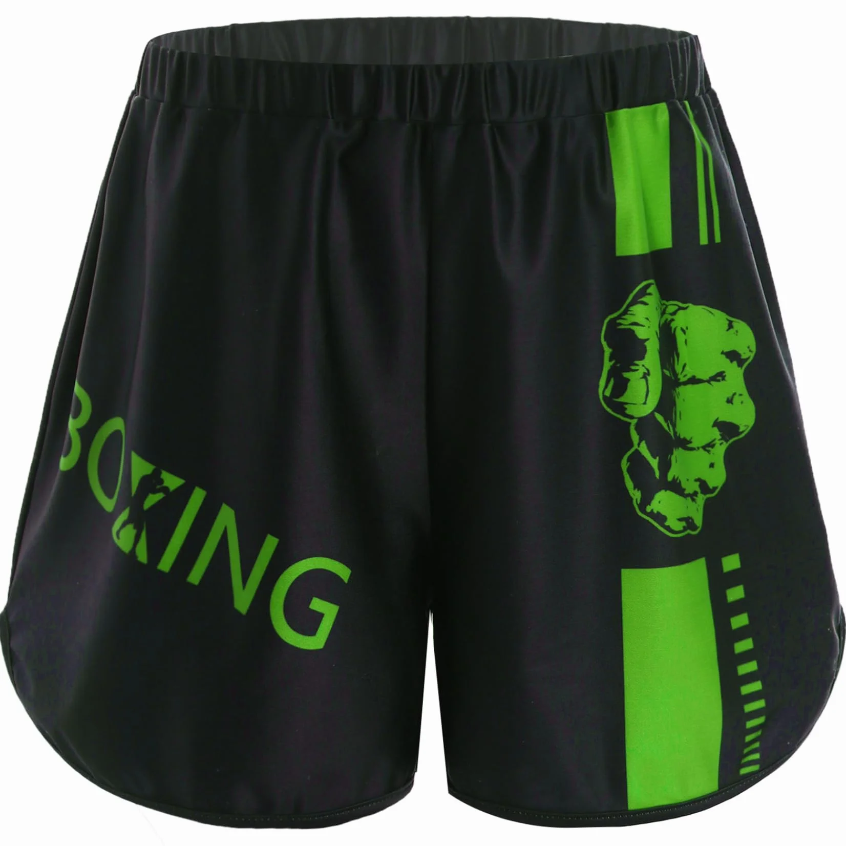 Pantalones cortos de boxeo Muay Thai MMA Kick Boxing cintura elástica 5-16 años