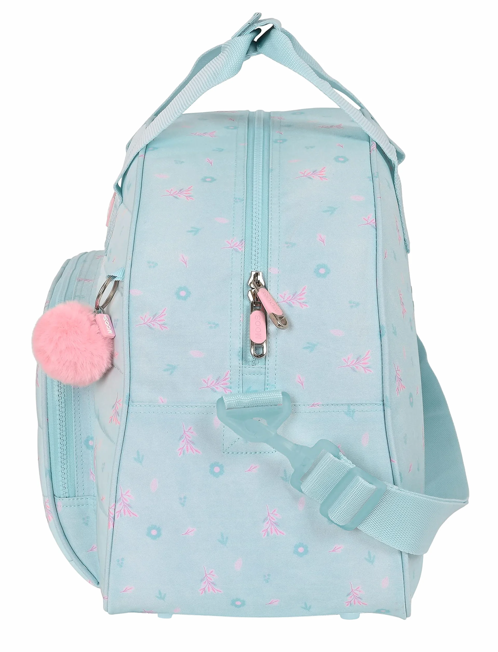 MOOS M219 Bolsa de Deporte Mochila Azul Turquesa 48x21x33