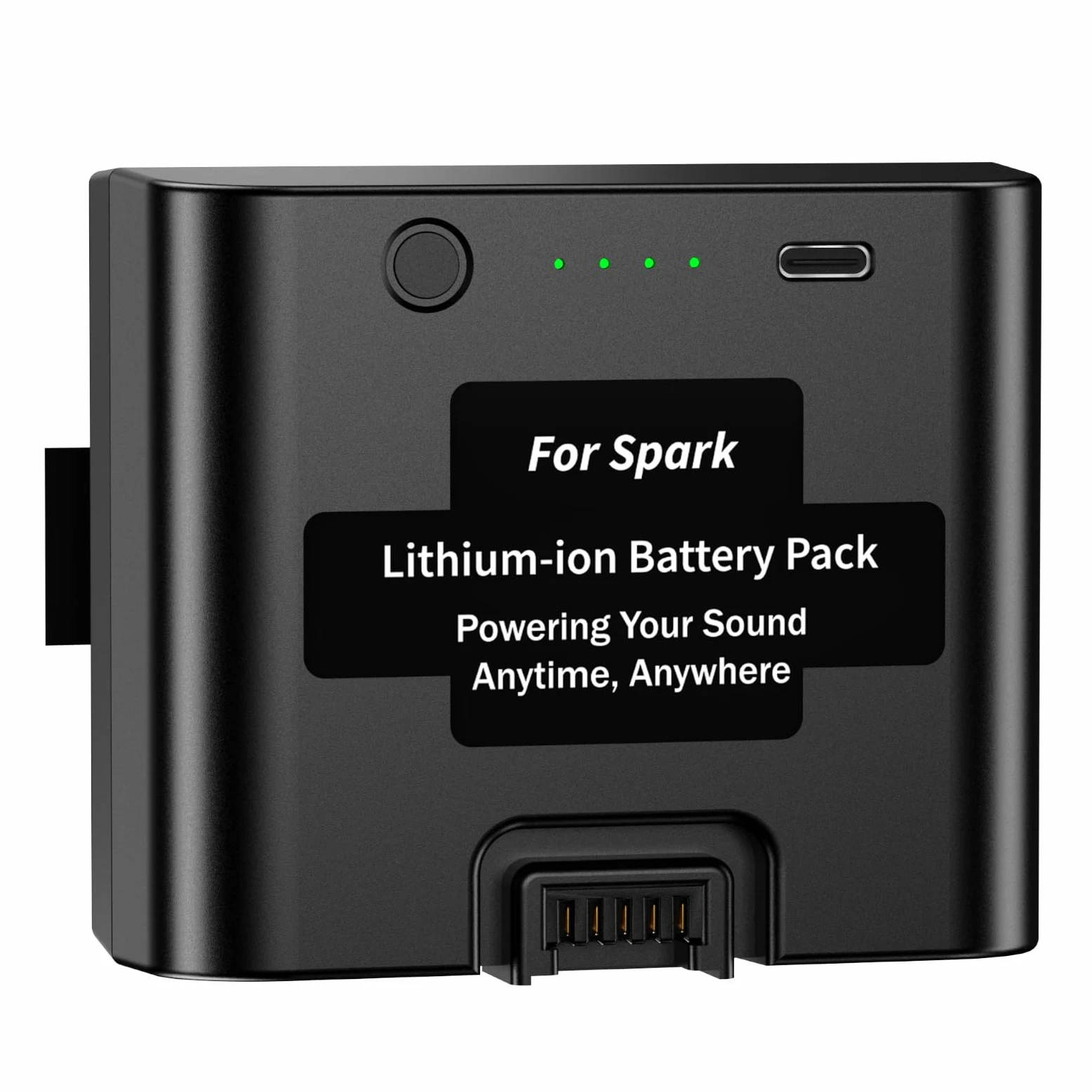 Batería de repuesto de iones de litio de 6000 mAh compatible con Spark Live, Spark 2 y Spark Edge, batería recargable que prolonga el tiempo de fiesta, 86,4 Wh