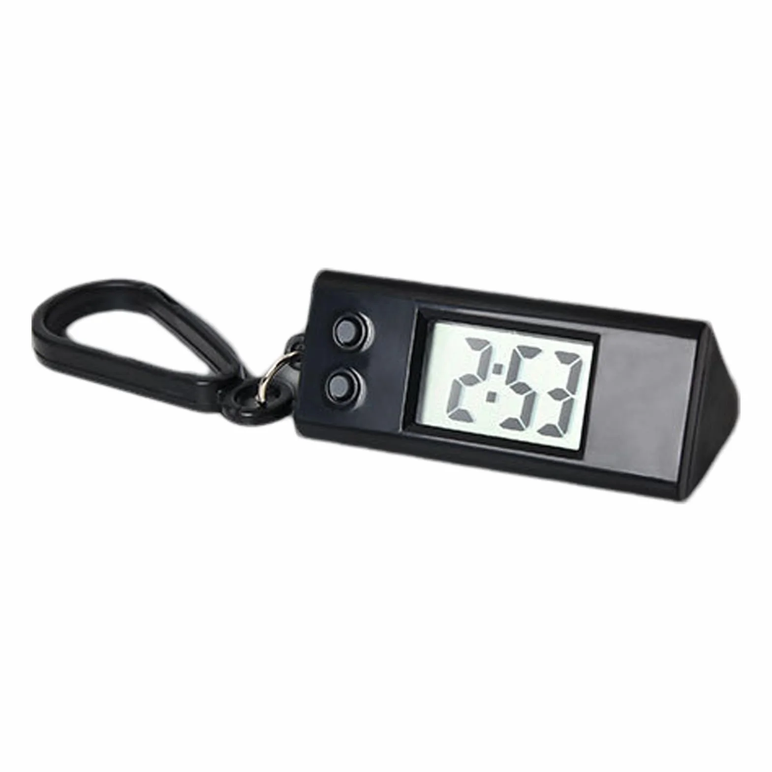 Reloj de Bolsillo Digital LCD Mini con Clip Cuenta Regresiva Portátil Regalo
