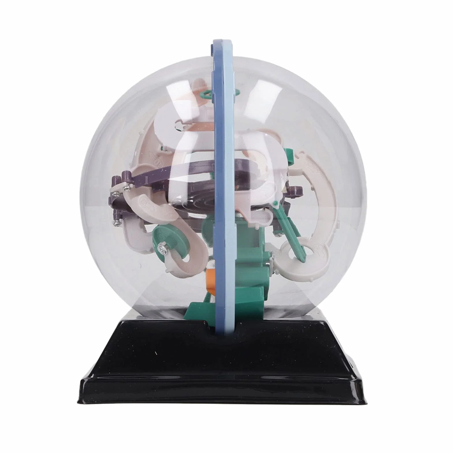 Bola de Laberinto 3D educativa, mejora el intelecto, desarrolla la paciencia, plástico para niños (100 obstáculos)