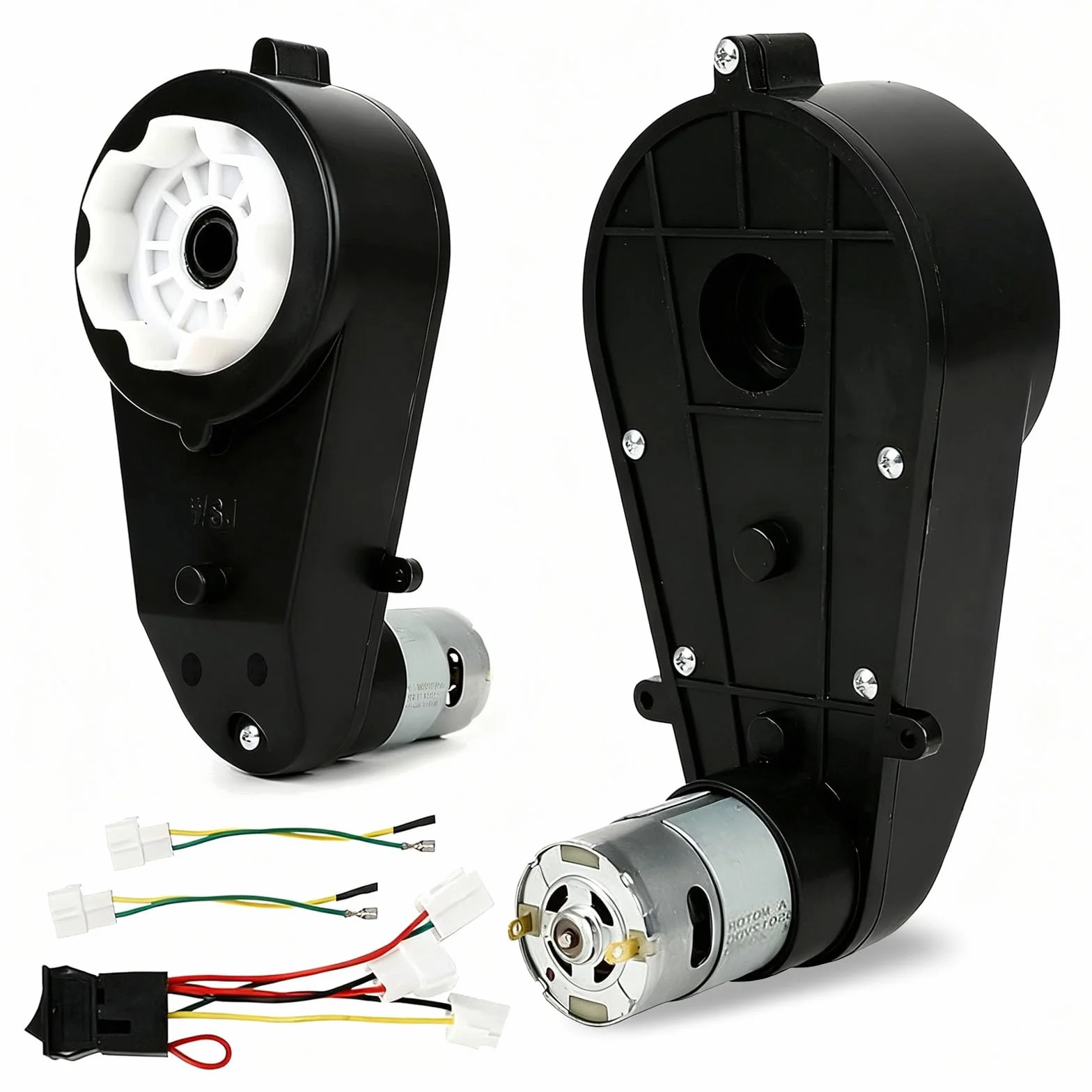 2x Motores Electricos, Motor Electrico 12V 18A 160W 40000RPM RS550 para Coche Infantil Motor Electrico Repuestos Coche Infantil