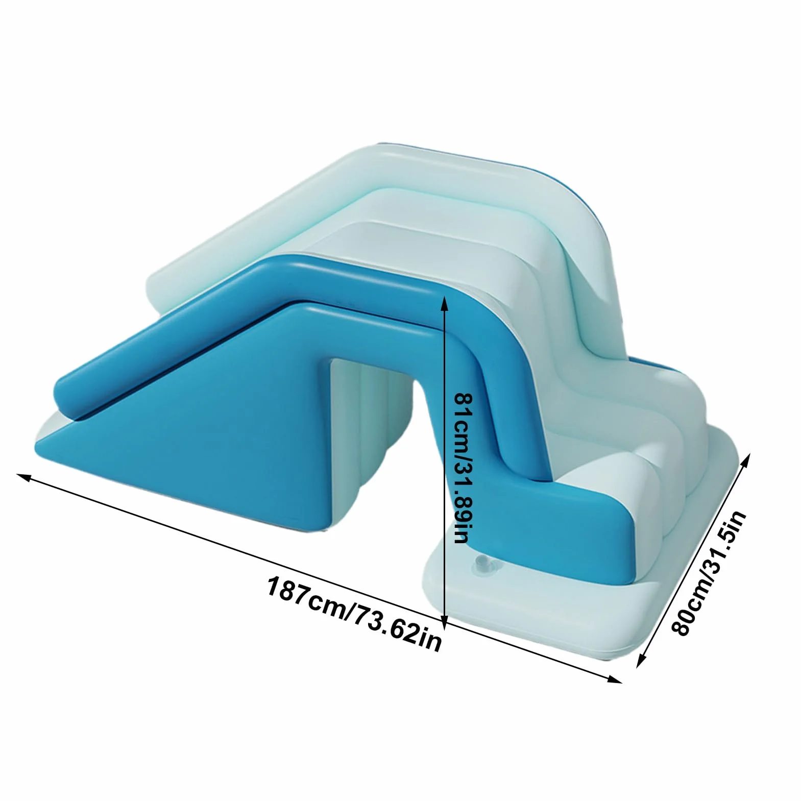 Tobogán Acuático Inflable para Piscina - Tobogán para Piscina Infantil, Tobogán Inflable para Piscina, Tobogán para Piscina De Bolas Y Piscinas, Tobogán Hinchable Infantil para Piscina Pool