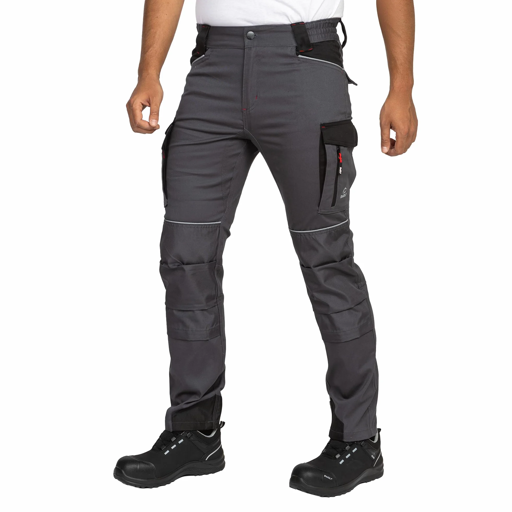 BWOLF Daytona Pantalones de Trabajo Hombre con Bolsillos