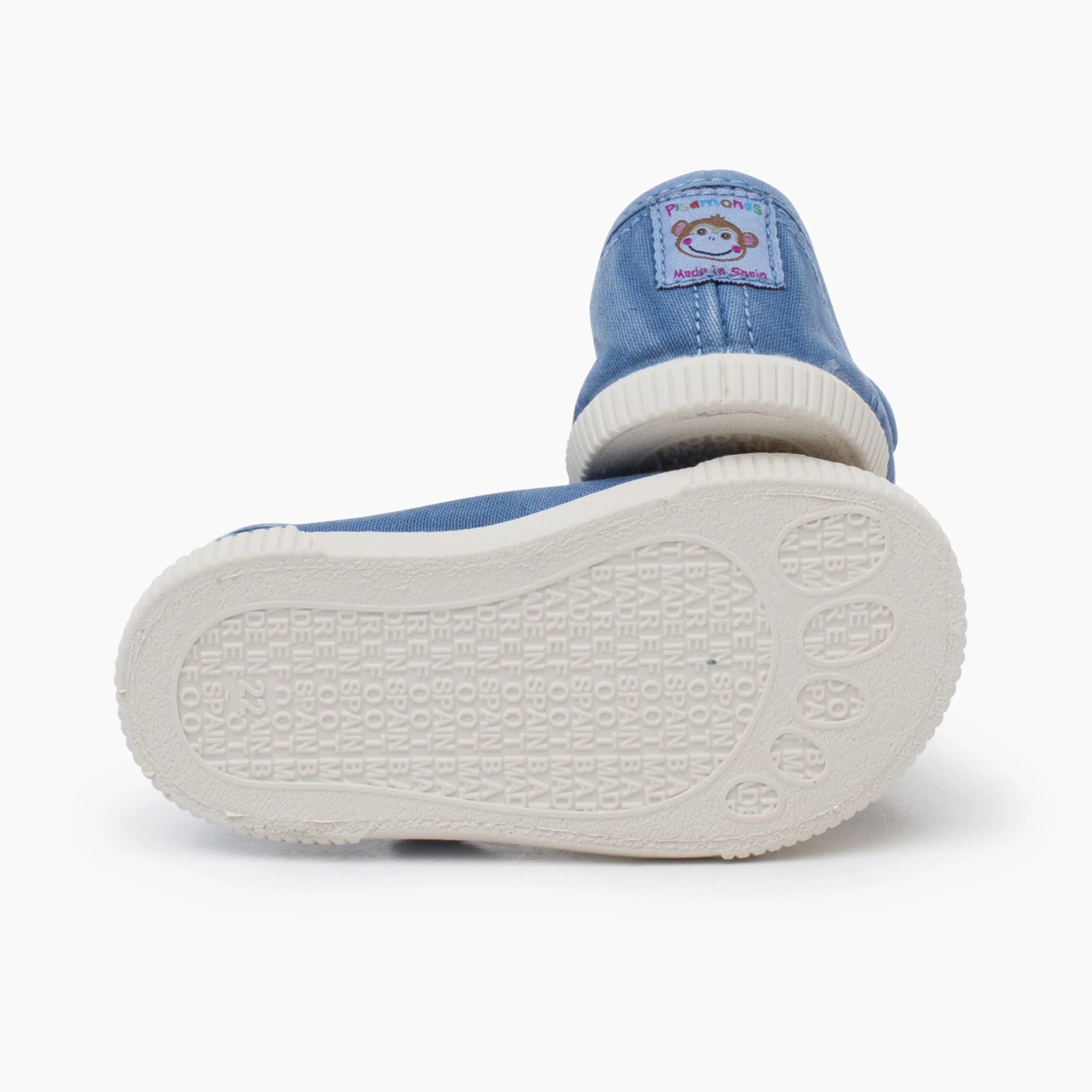 Pisamonas Pepitos Puntera Barefoot Lona Lavada